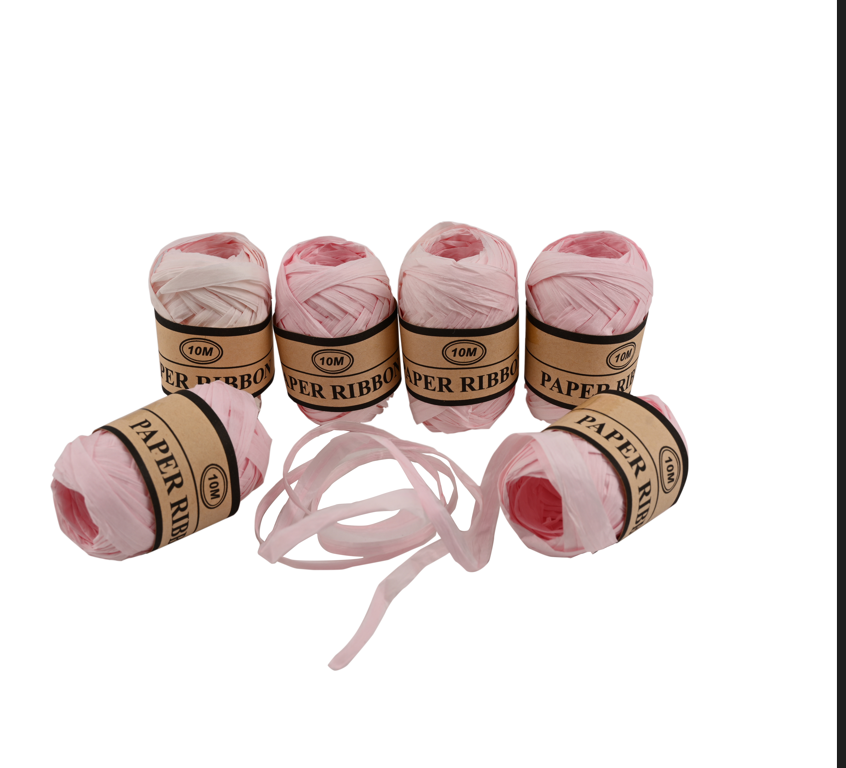 Cane Rope 10M Pink, 6 Tensions