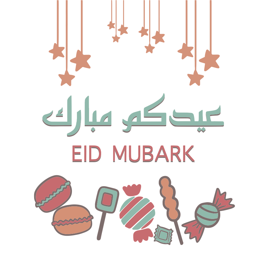 Colorful Eid Al- Fitr package contains 81 pcs for kids full experience