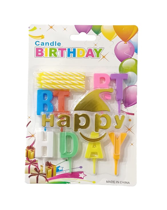 Birthday cake candle