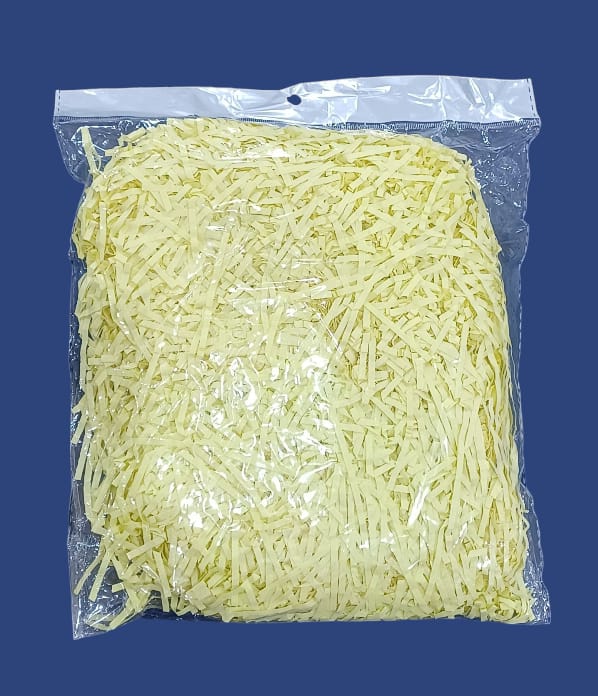 Shredded paper gift filler for filling gift boxes, gift baskets and bags, 100 grams