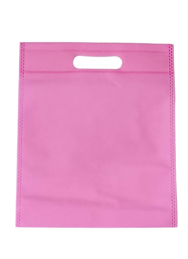 Pink color canvas bags 12 pieces S(25×30CM) For newborn girls