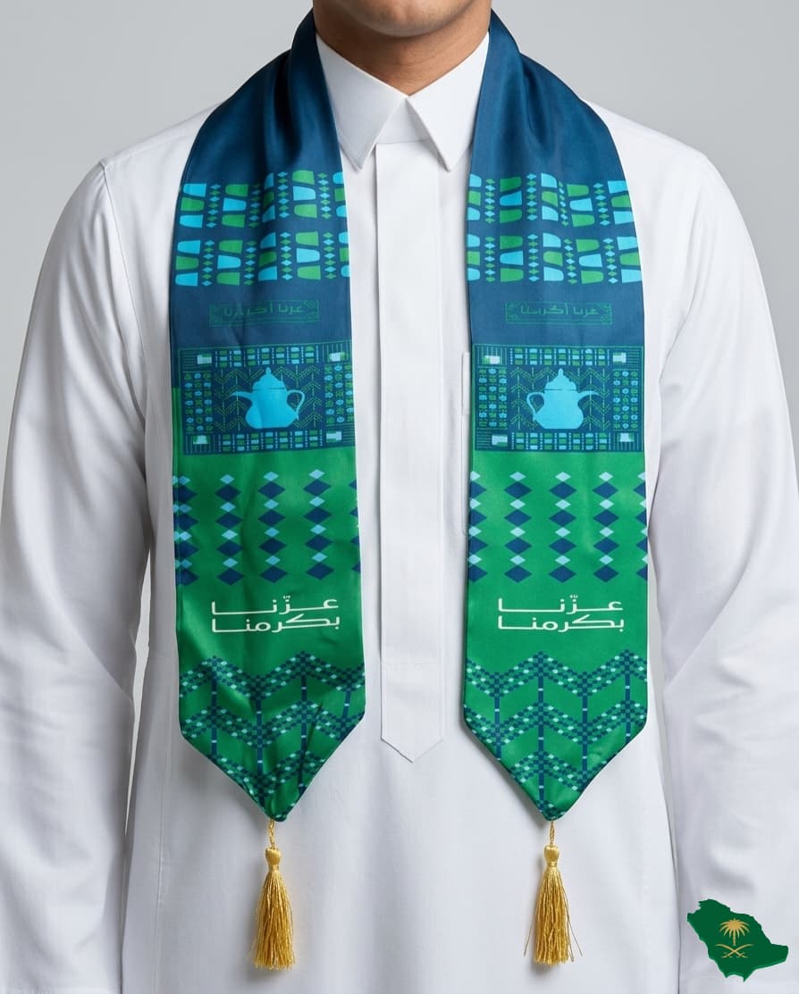National Day Scarf 145*16cm