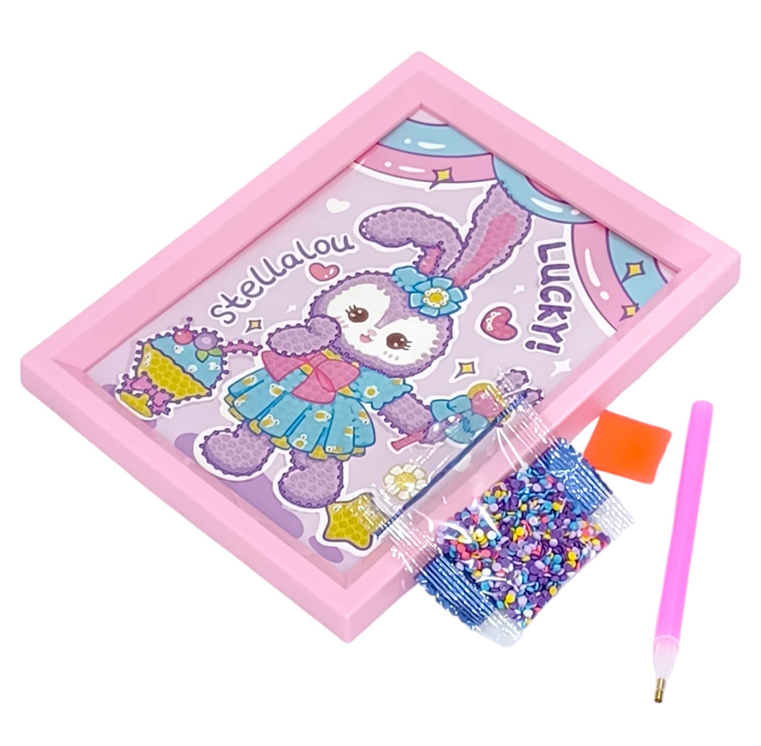 Cartoon characters diamond painting kit.12 pieces