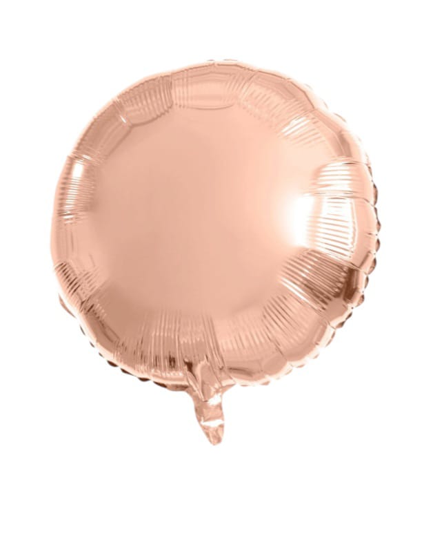 10 inch round shape foil balloon, 2 pieces