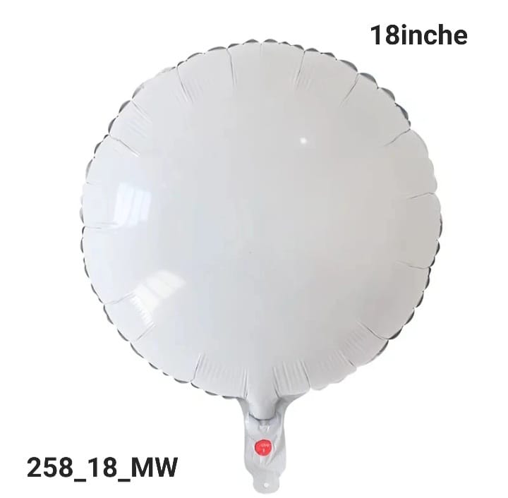 18 inch round foil balloon