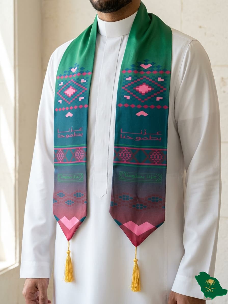 National Day Scarf 145*16cm