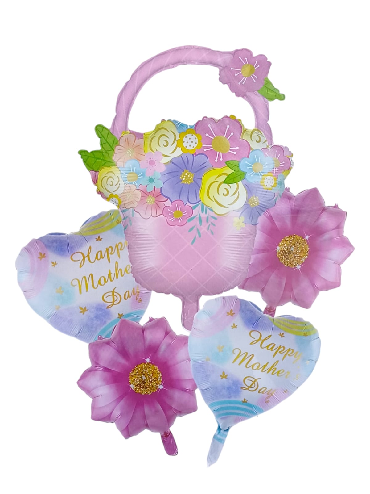 Mother's Day five-piece foil balloon set