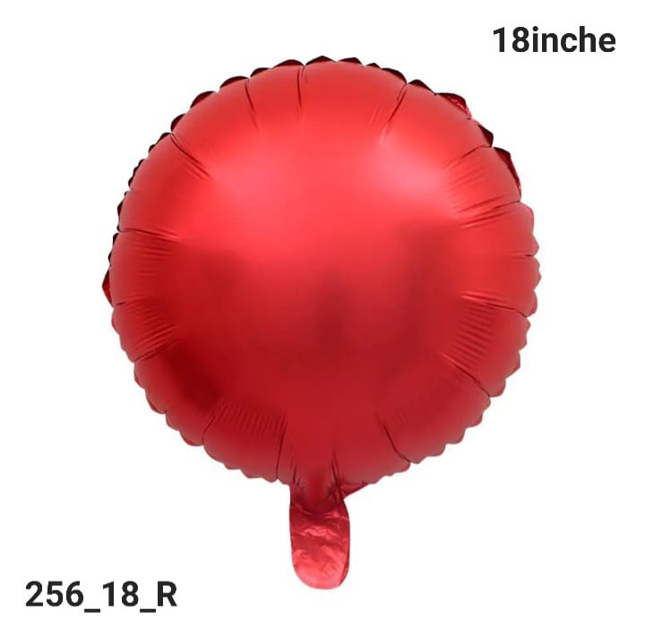 18 inch round foil balloon