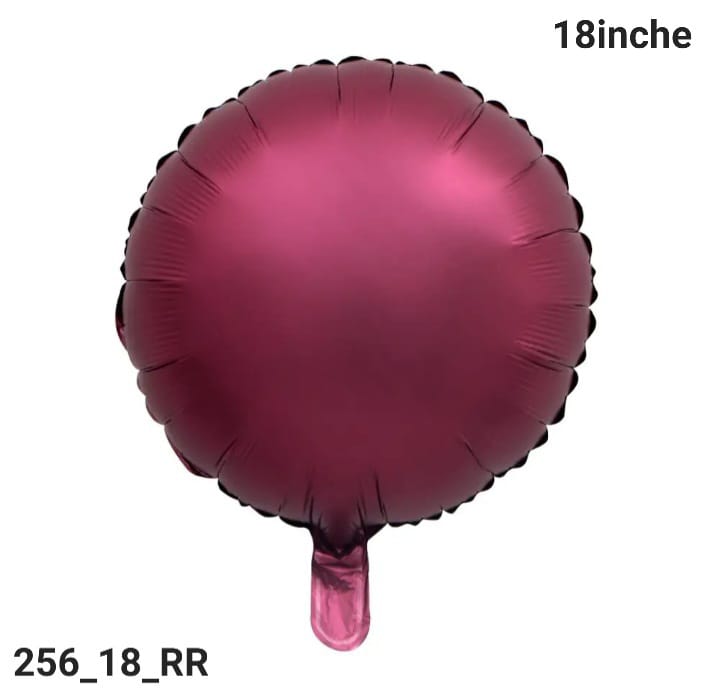 18 inch round foil balloon