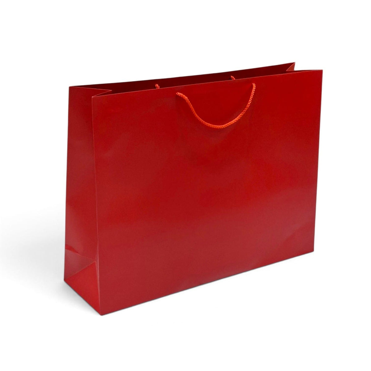 Large gift bags, set of 12, red, dimensions: 60 x 45 x 17 cm