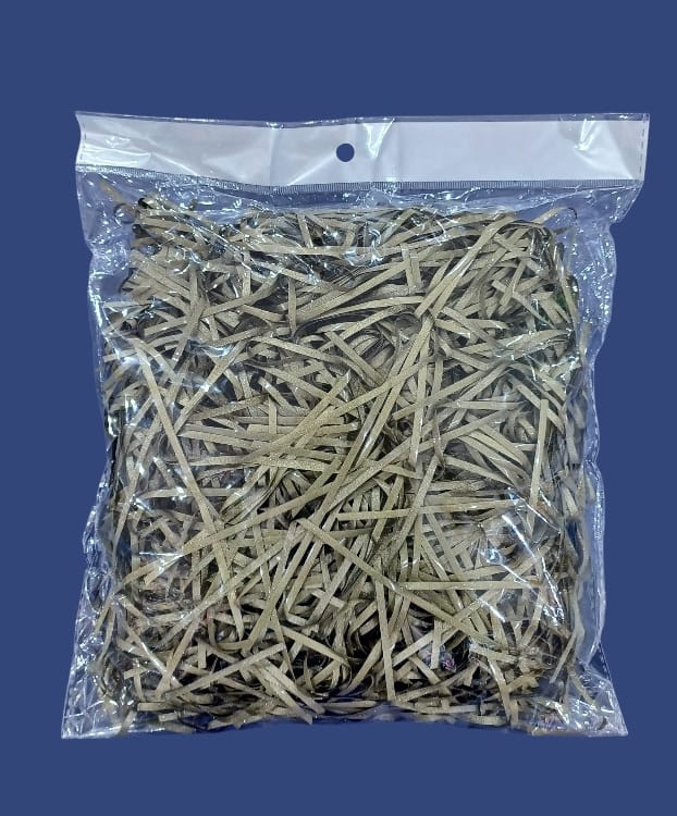 Shredded paper gift filler for filling gift boxes, gift baskets and bags, 100 grams