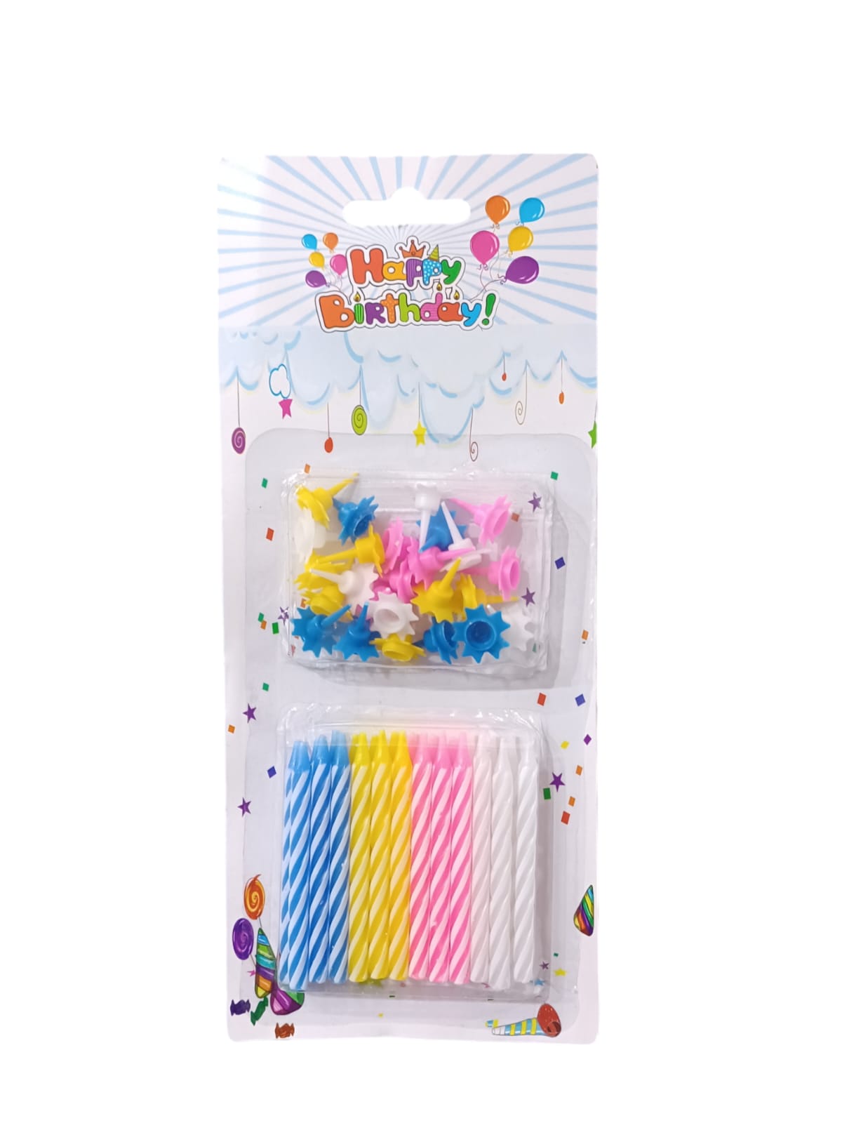 Birthday cake candle24 pieces