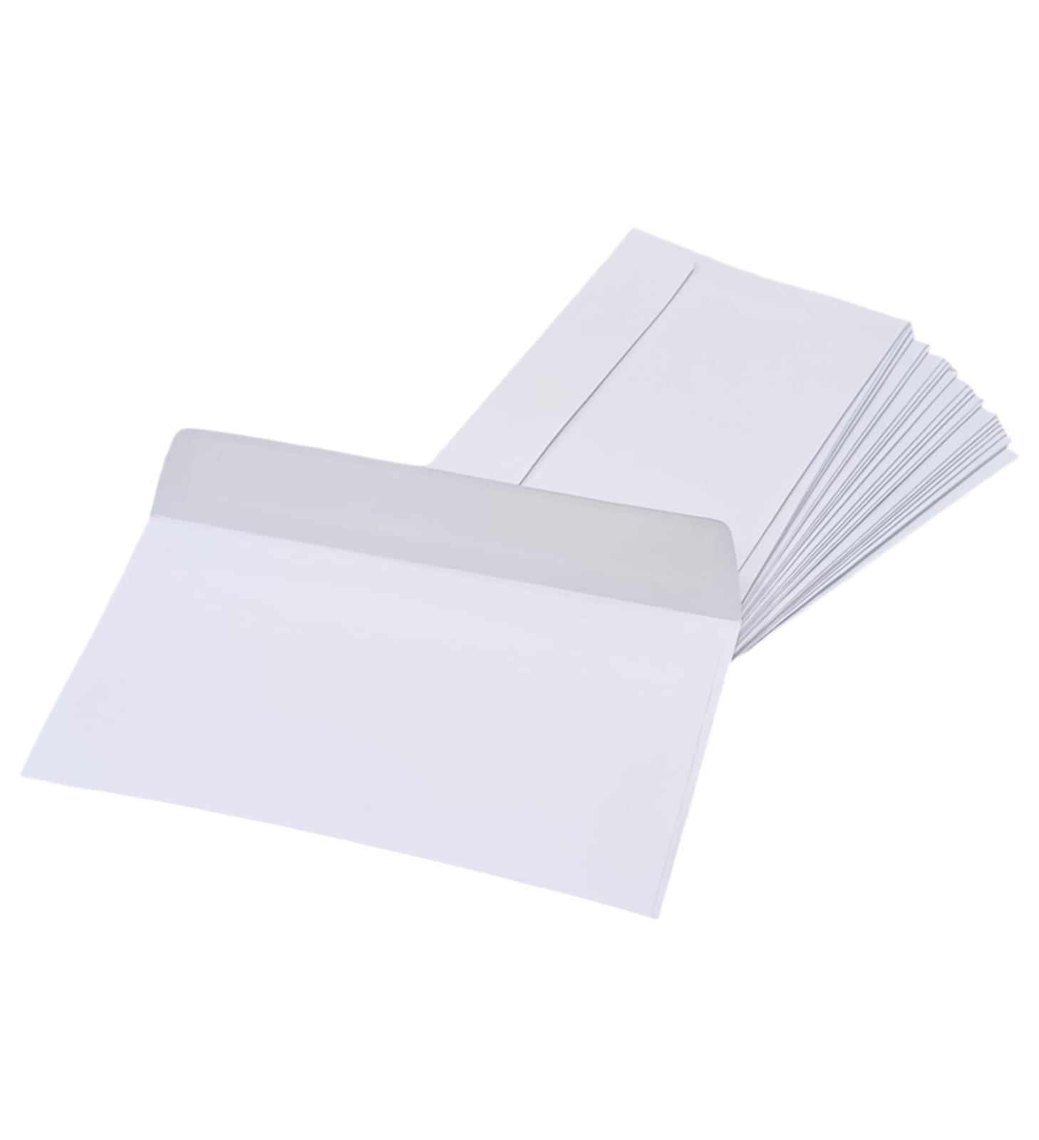 White letter envelope 20 pieces Size  16CM ×9.50CM