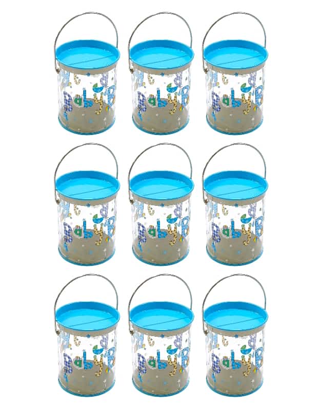 Transparent plastic box for sweets and gifts, 12 pieces7CM ×9CM
