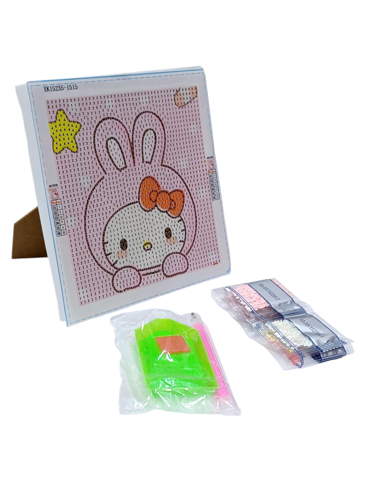 Diamond drawings art works for children. Cartoon characters