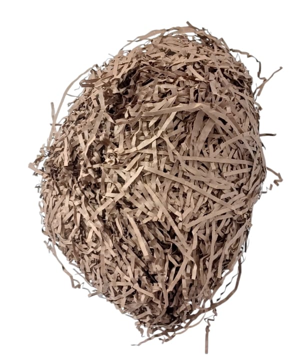Shredded paper gift filler for filling gift boxes, gift baskets and bags, 100 grams