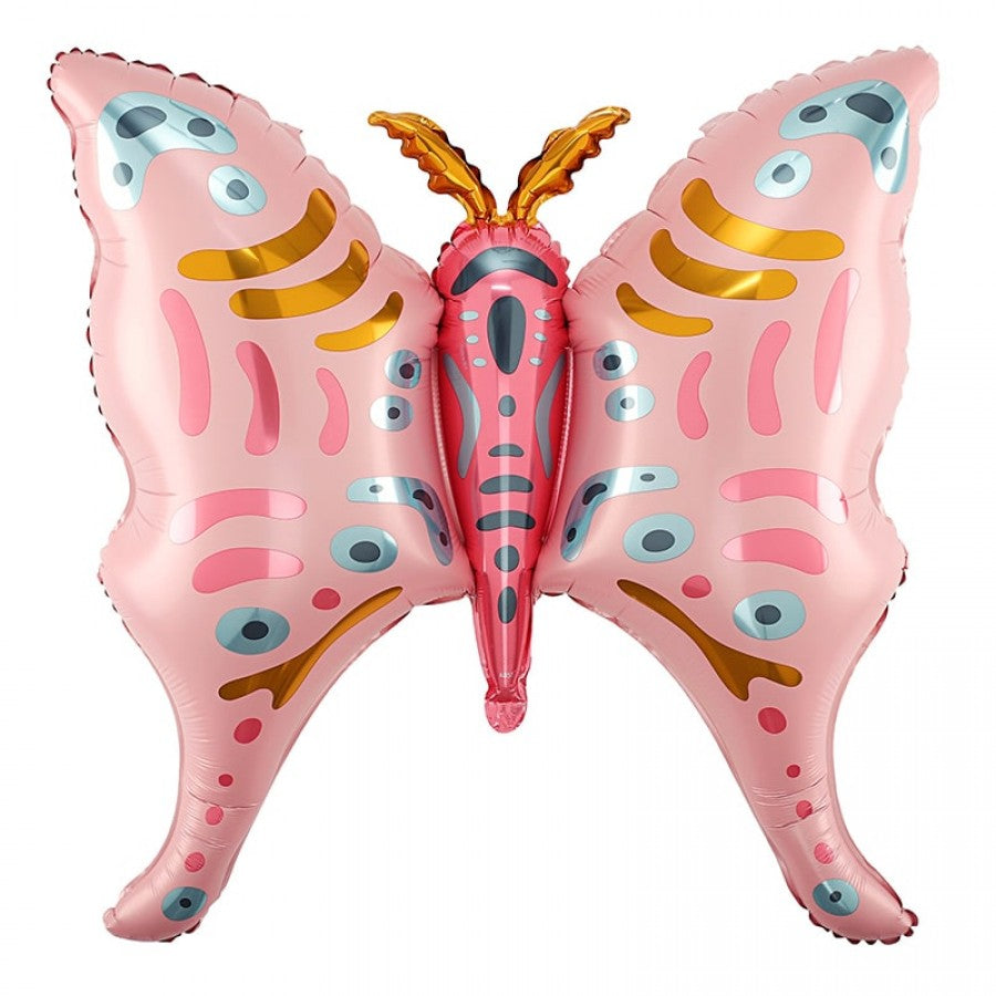 Butterfly shaped foil balloon