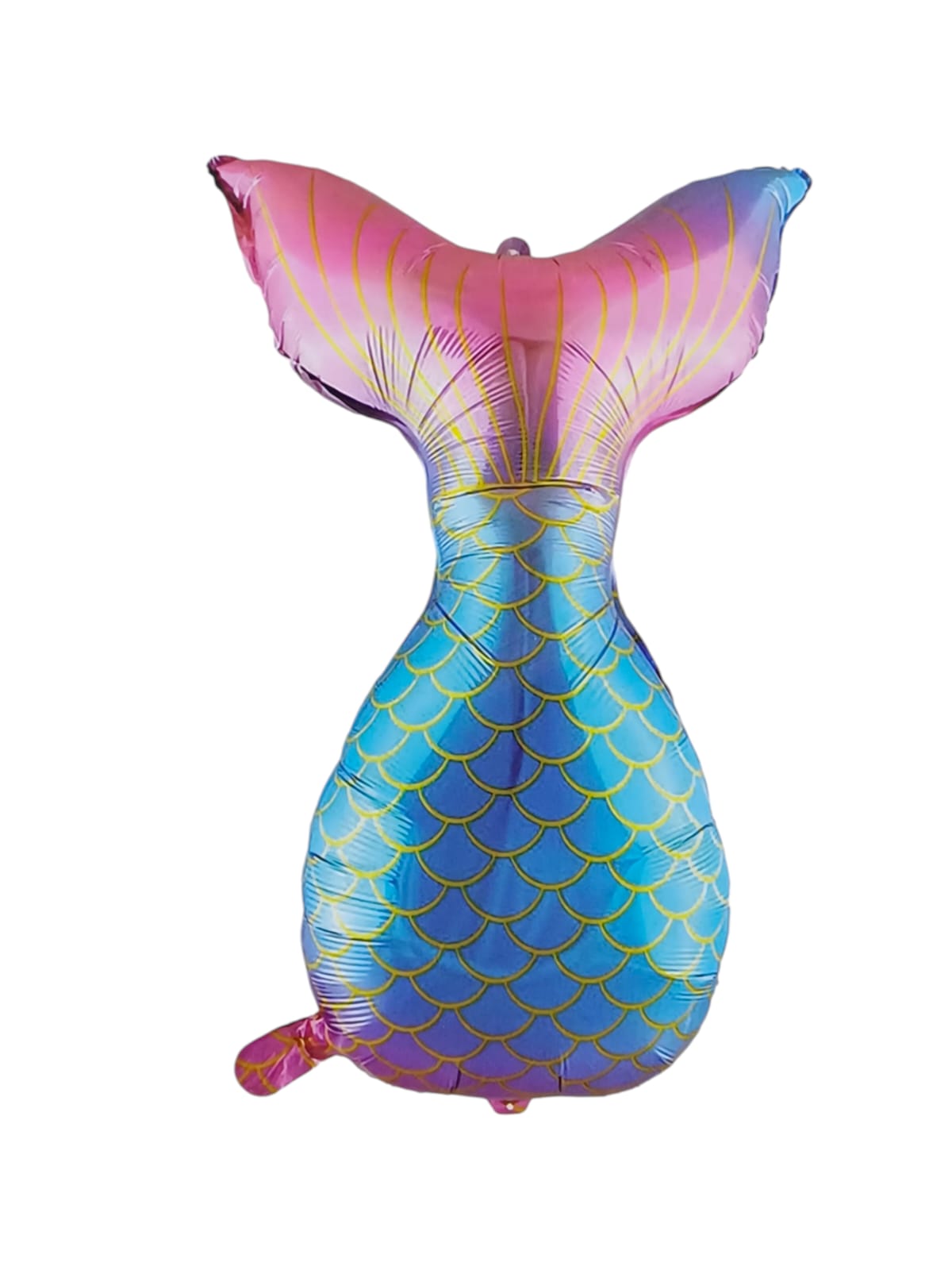 Fish tail foil balloon 27.60CM×62.40CM