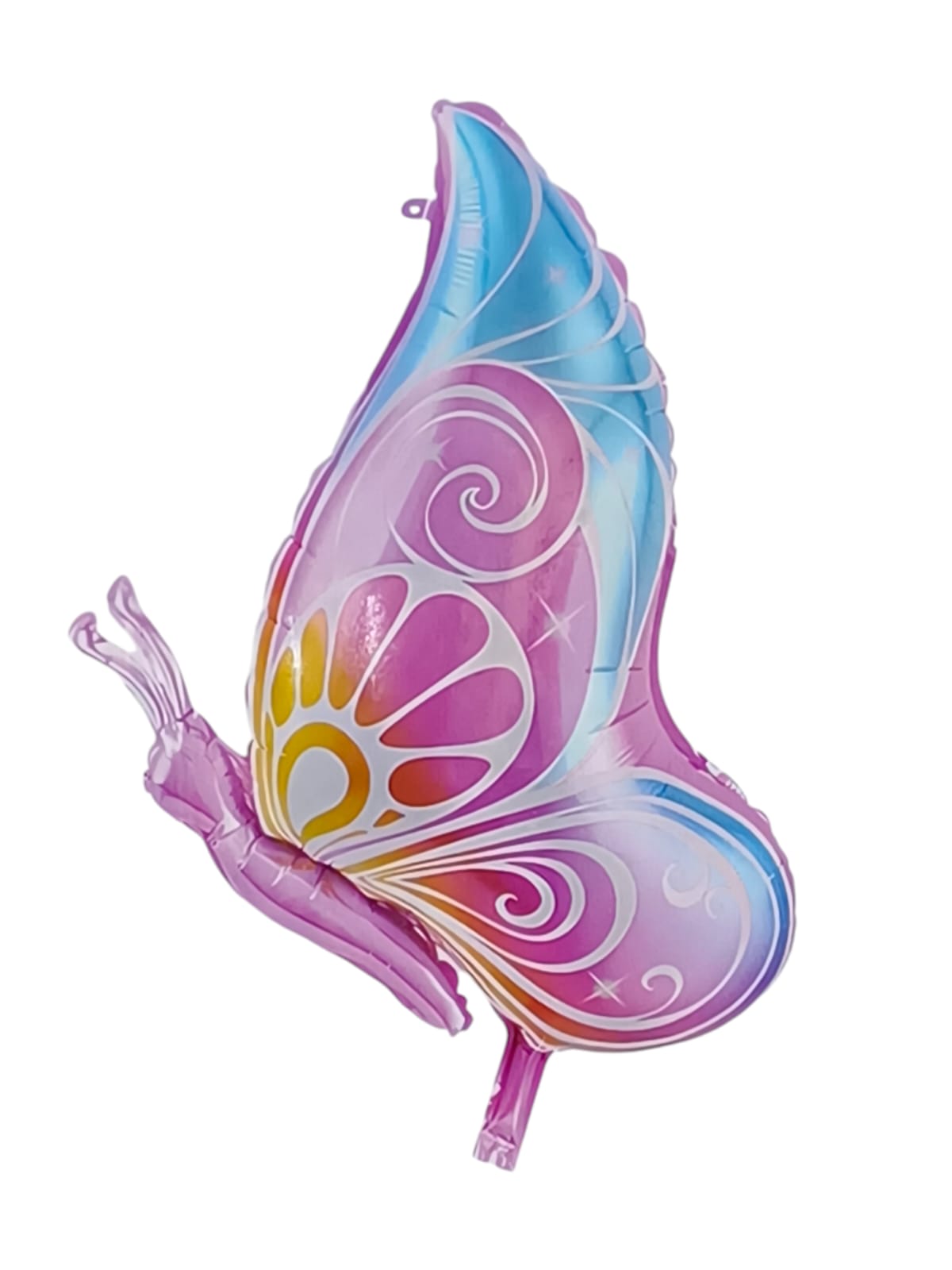 Butterfly shaped foil balloon