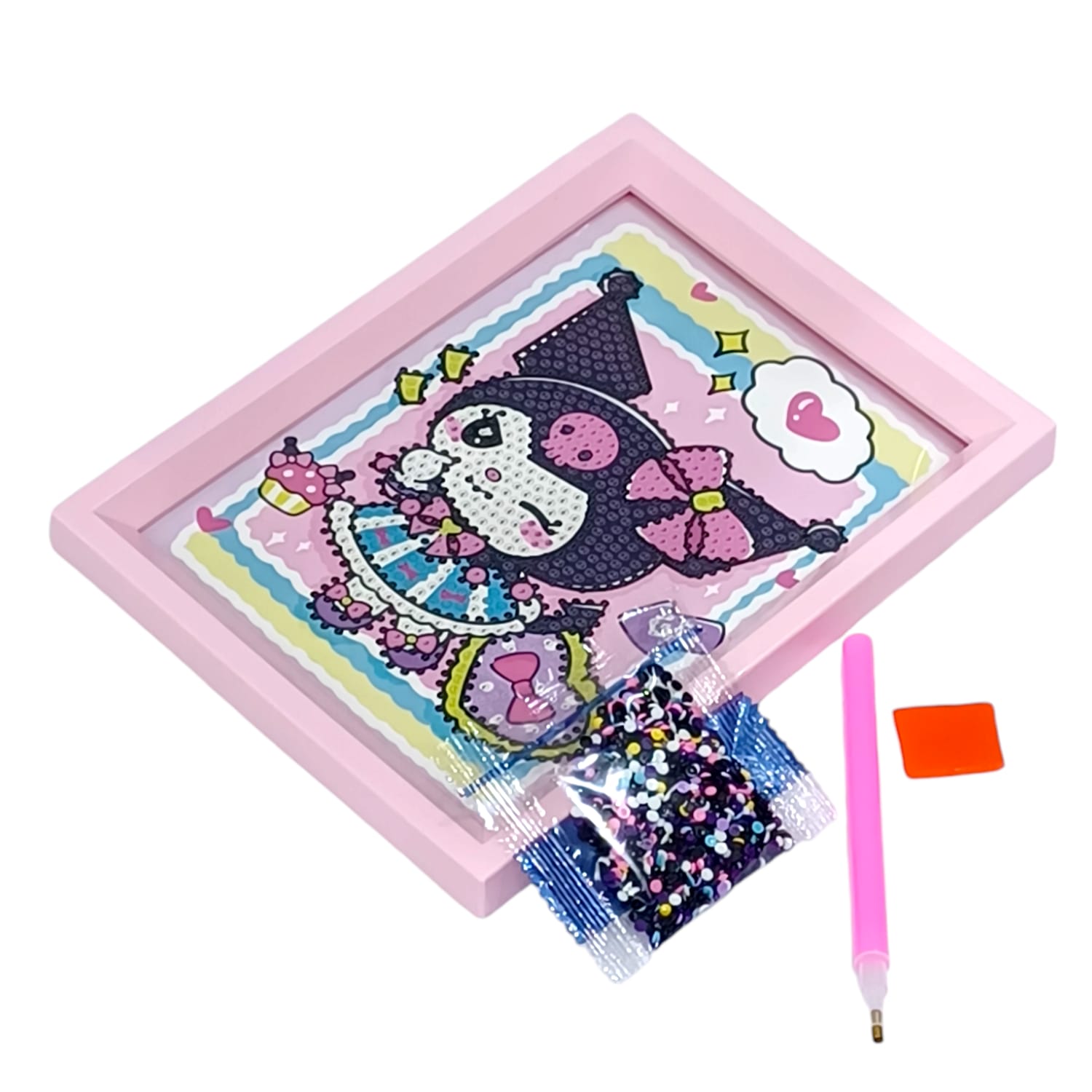 Cartoon characters diamond painting kit.12 pieces