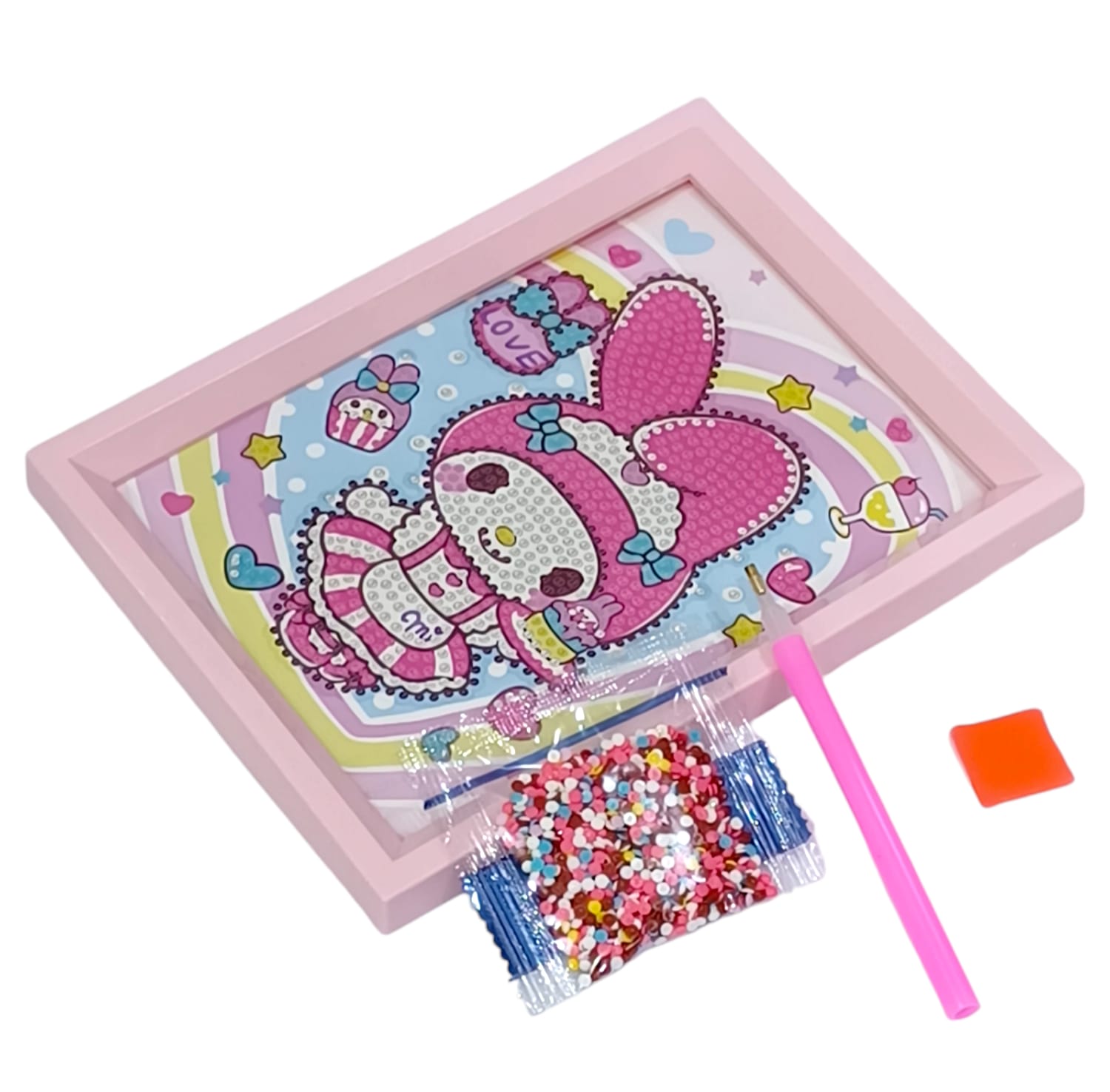 Cartoon characters diamond painting kit.12 pieces
