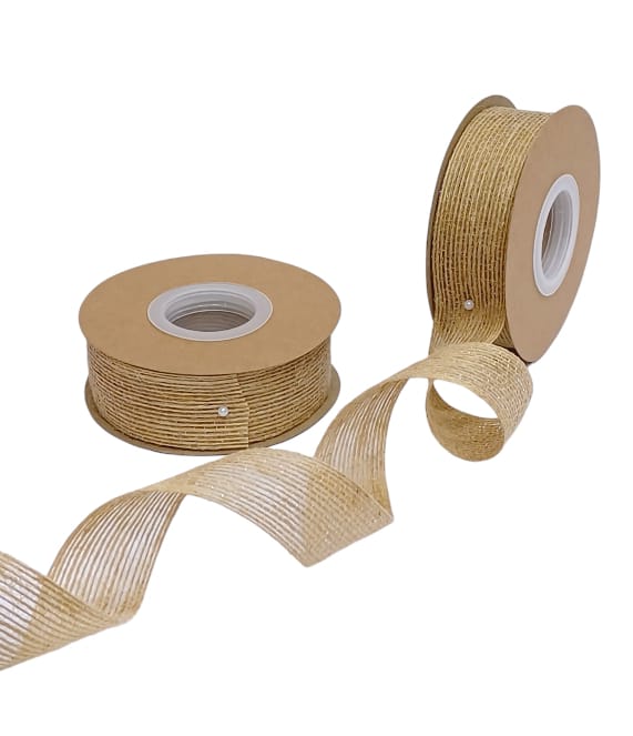 Burlap ribbons
