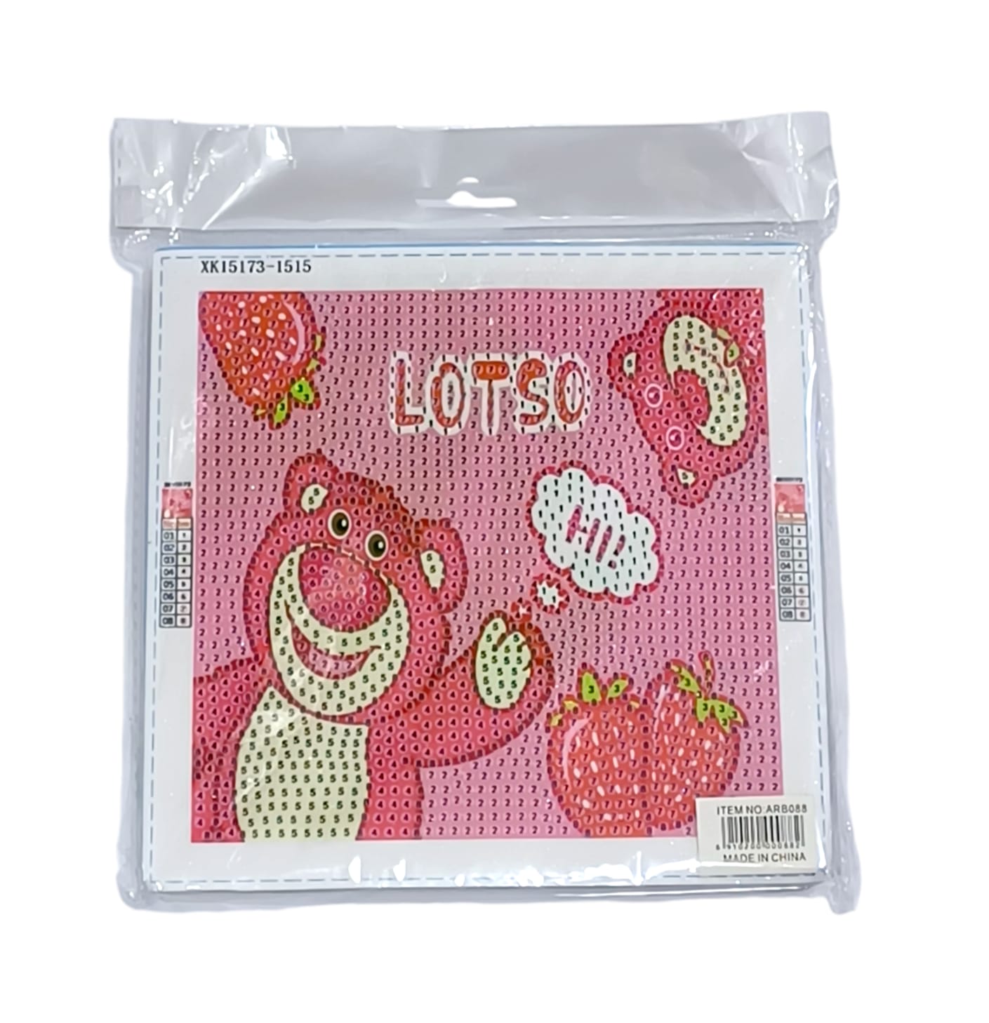 Diamond drawings art works for children. Cartoon characters