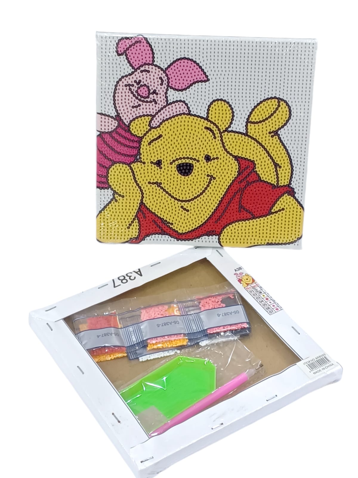 Diamond drawings art works for children. Cartoon characters