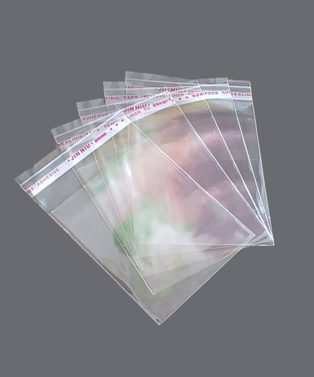 Clear resealable cellophane bags for storing sweets and jewelry  100pcs Size 10CM×14CM