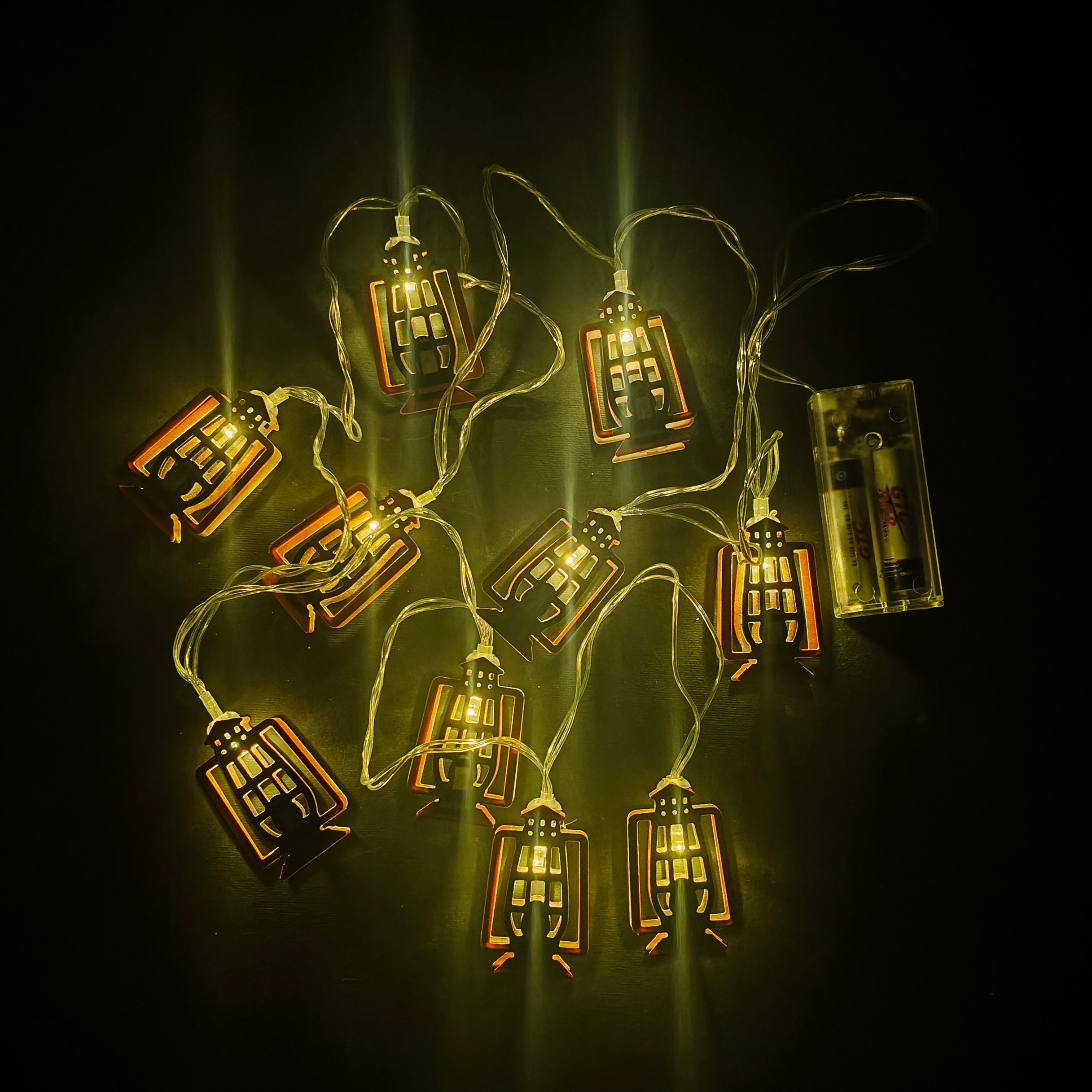 Luminous Ramadan decorations, 2 meters, 10 lines