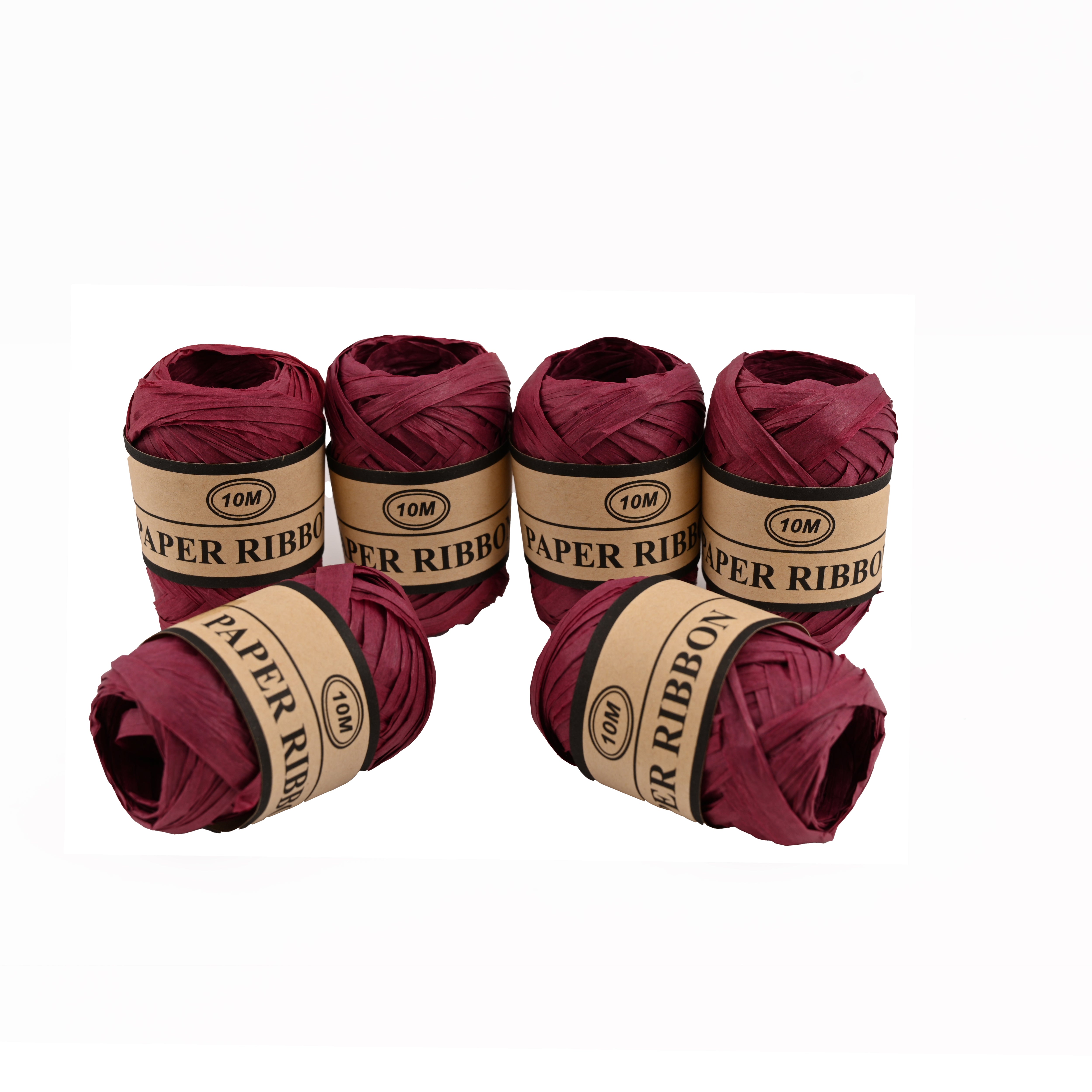 10m cane rope, 6 pieces, oud color Length 10m/6 rolls