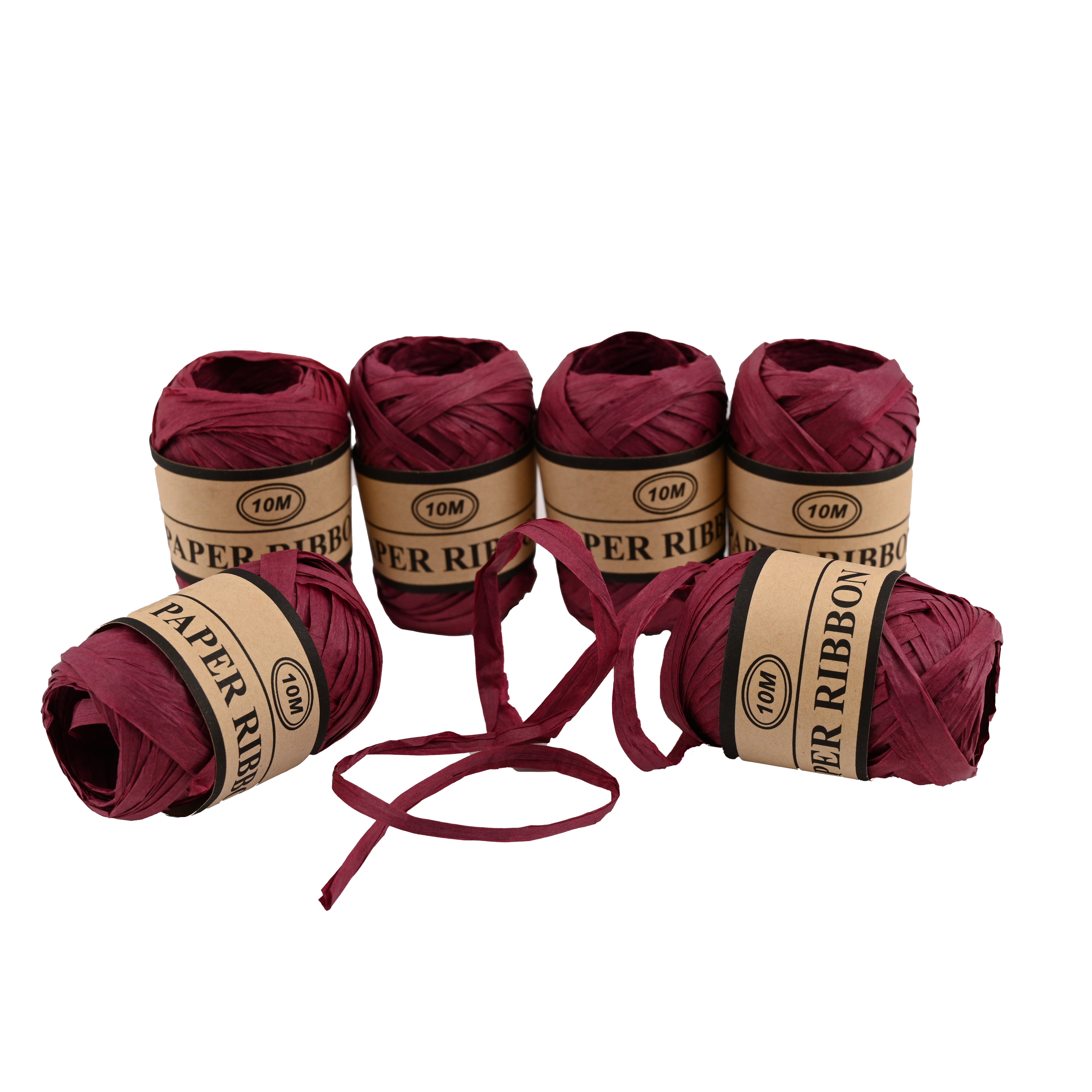 10m cane rope, 6 pieces, oud color Length 10m/6 rolls