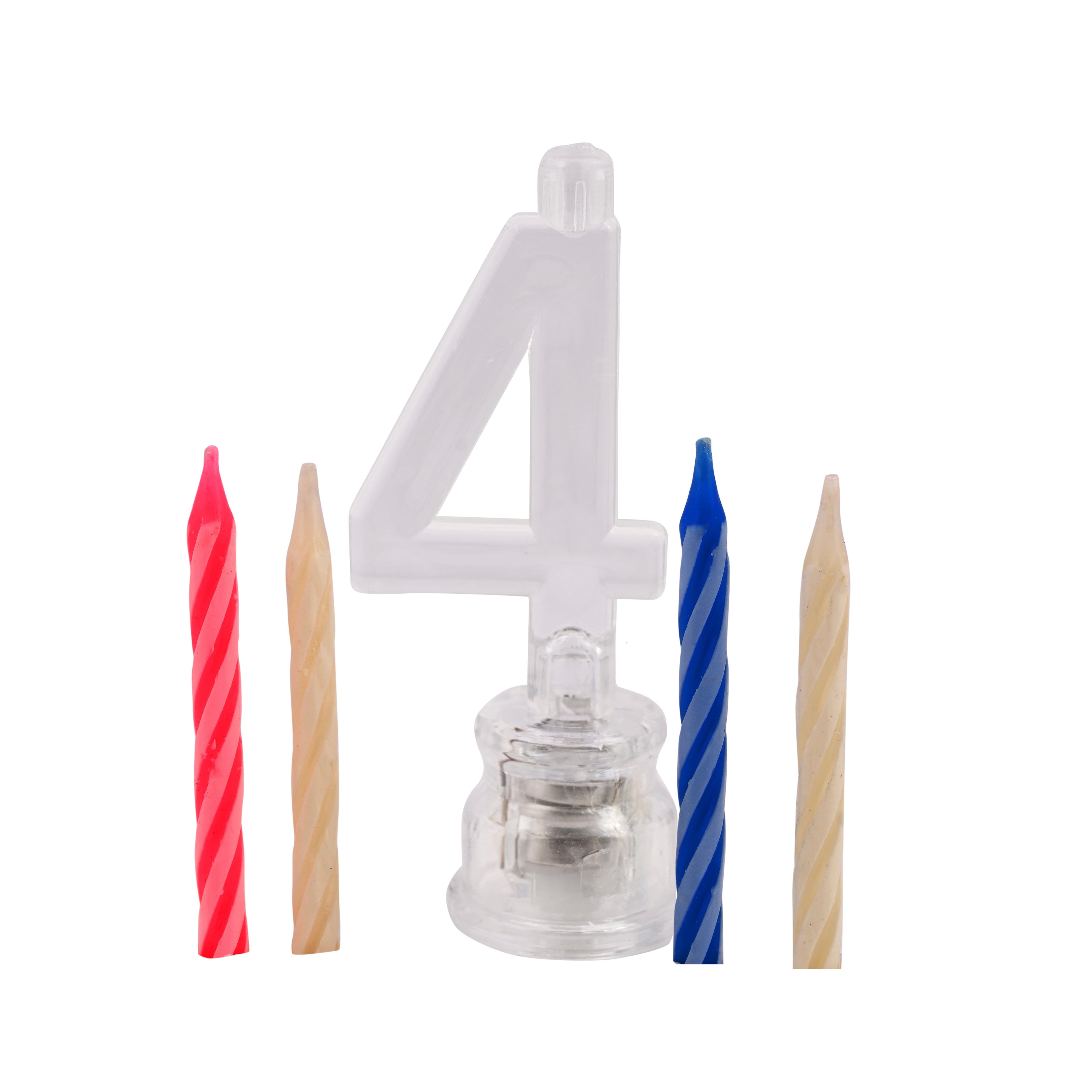 Led Number Candles Set 4