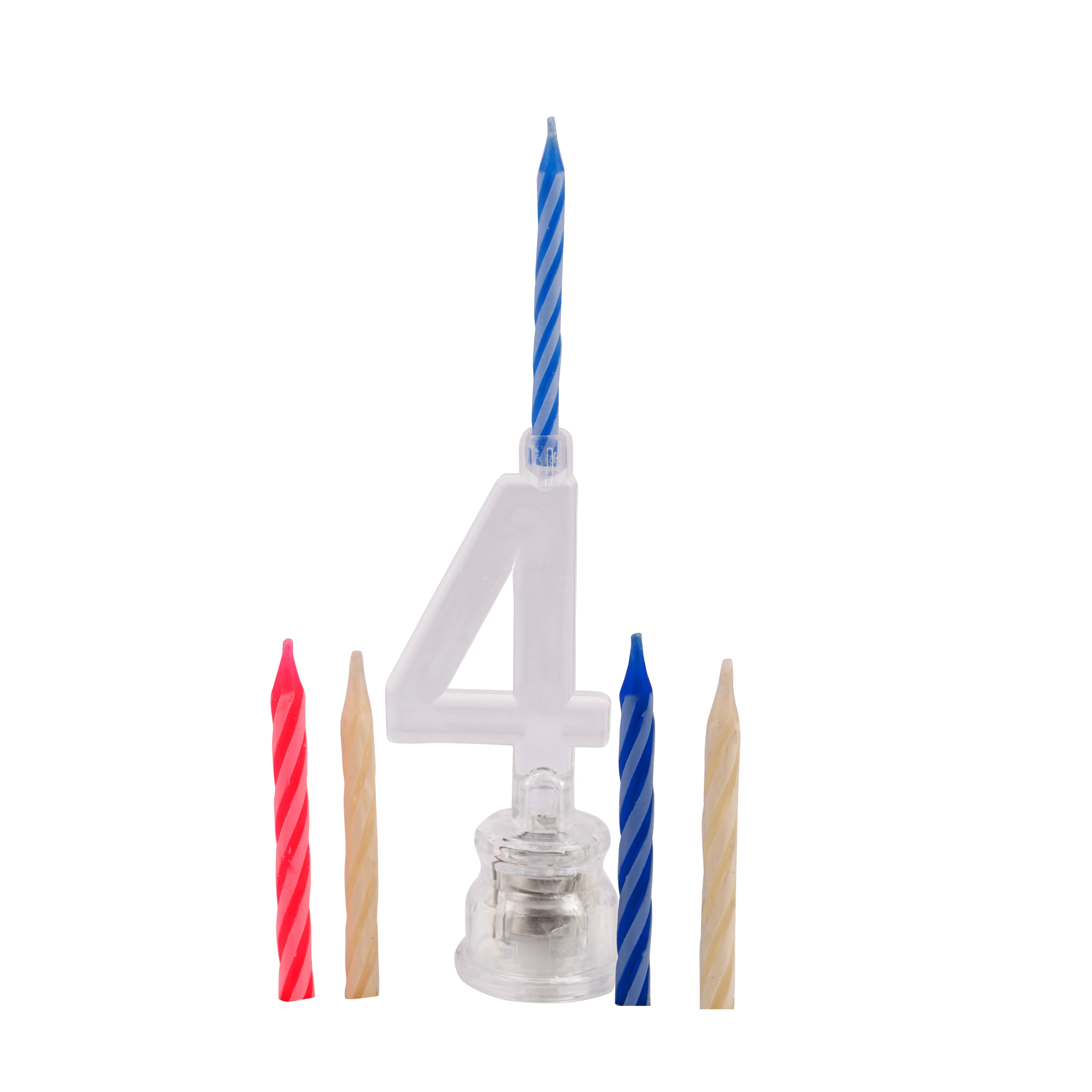 Led Number Candles Set 4