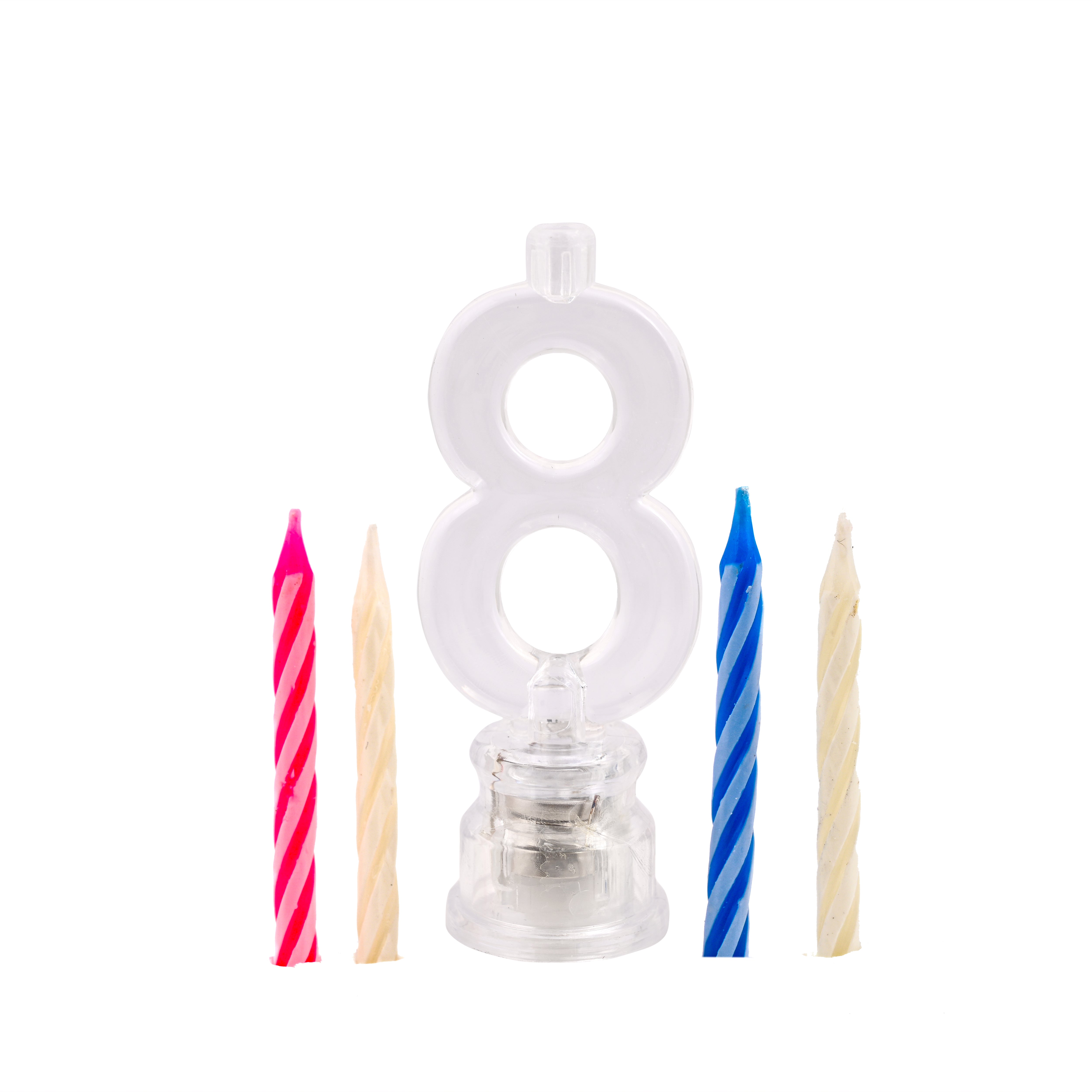 Led Number Candles Set