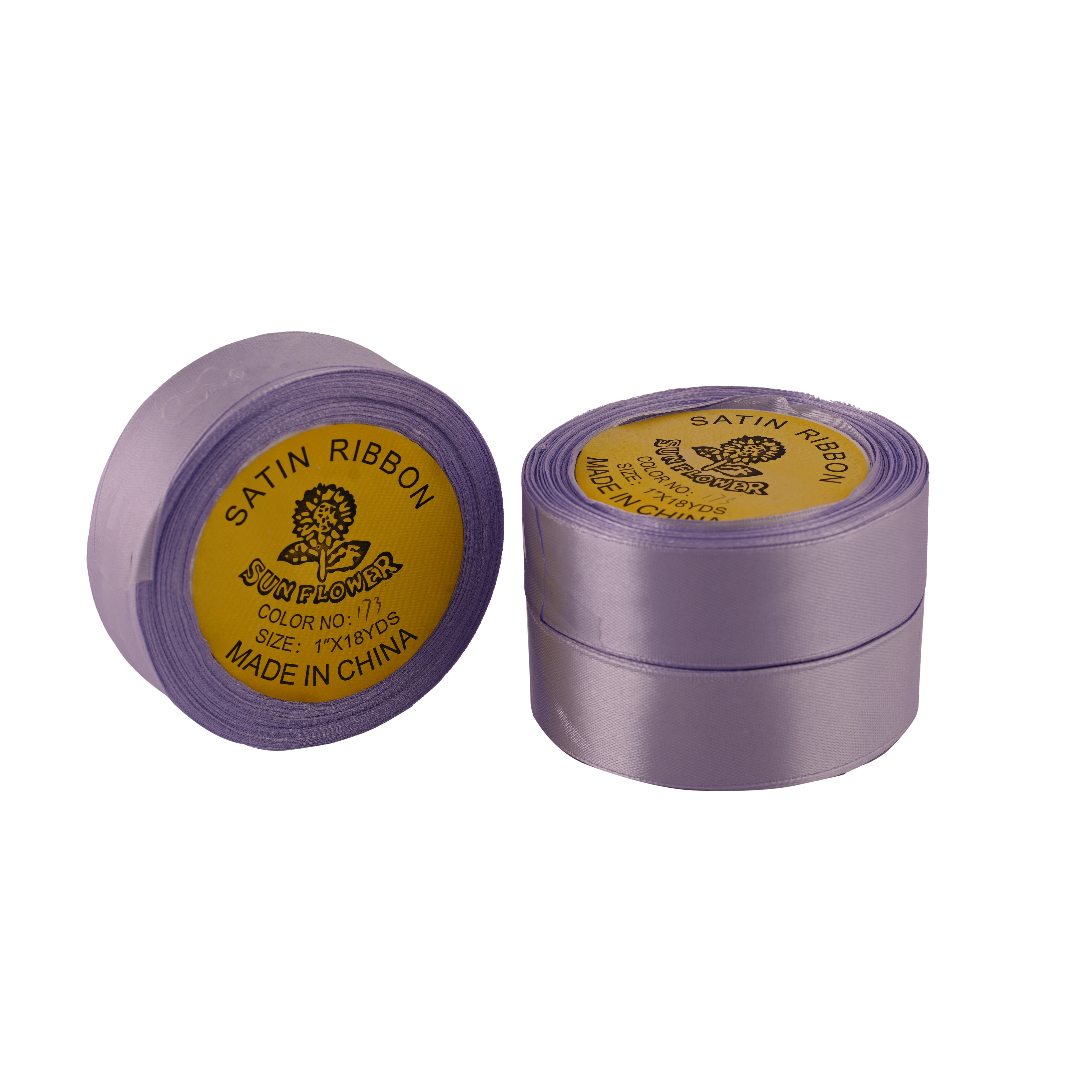 Satin Mauve Pastel Tape, 1 Inch, 3 Pieces