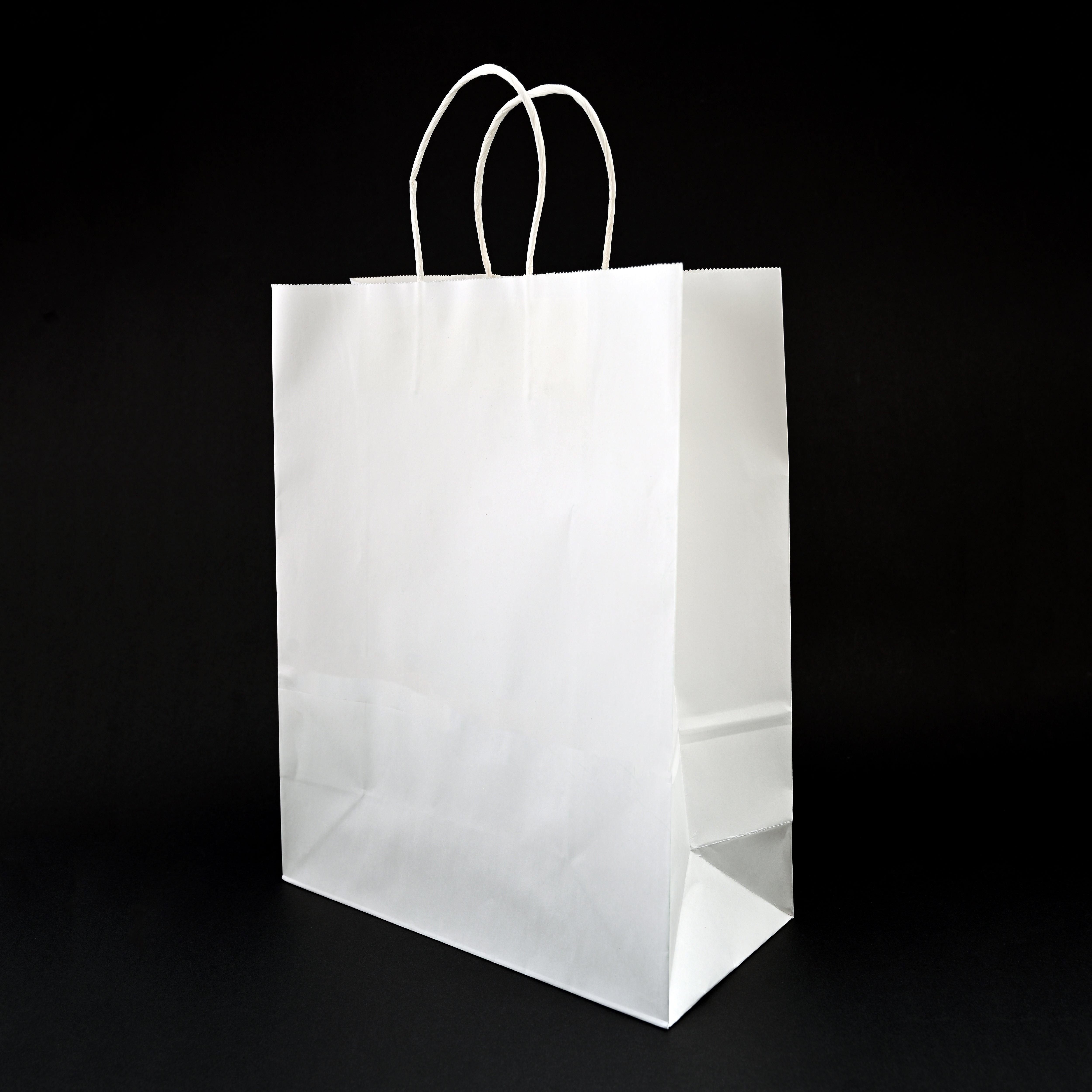 White gift bags