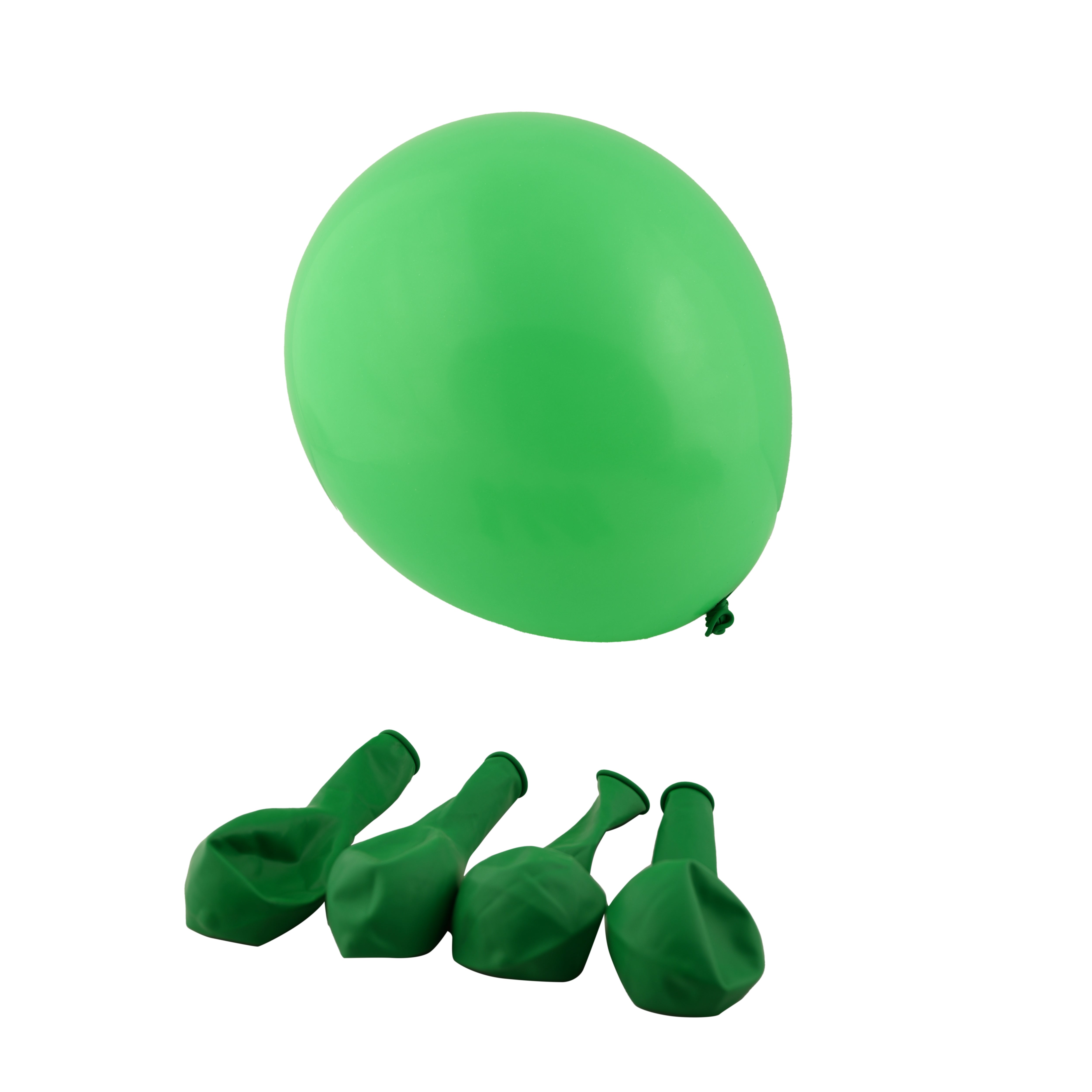 Balloon 100 pieces, green color