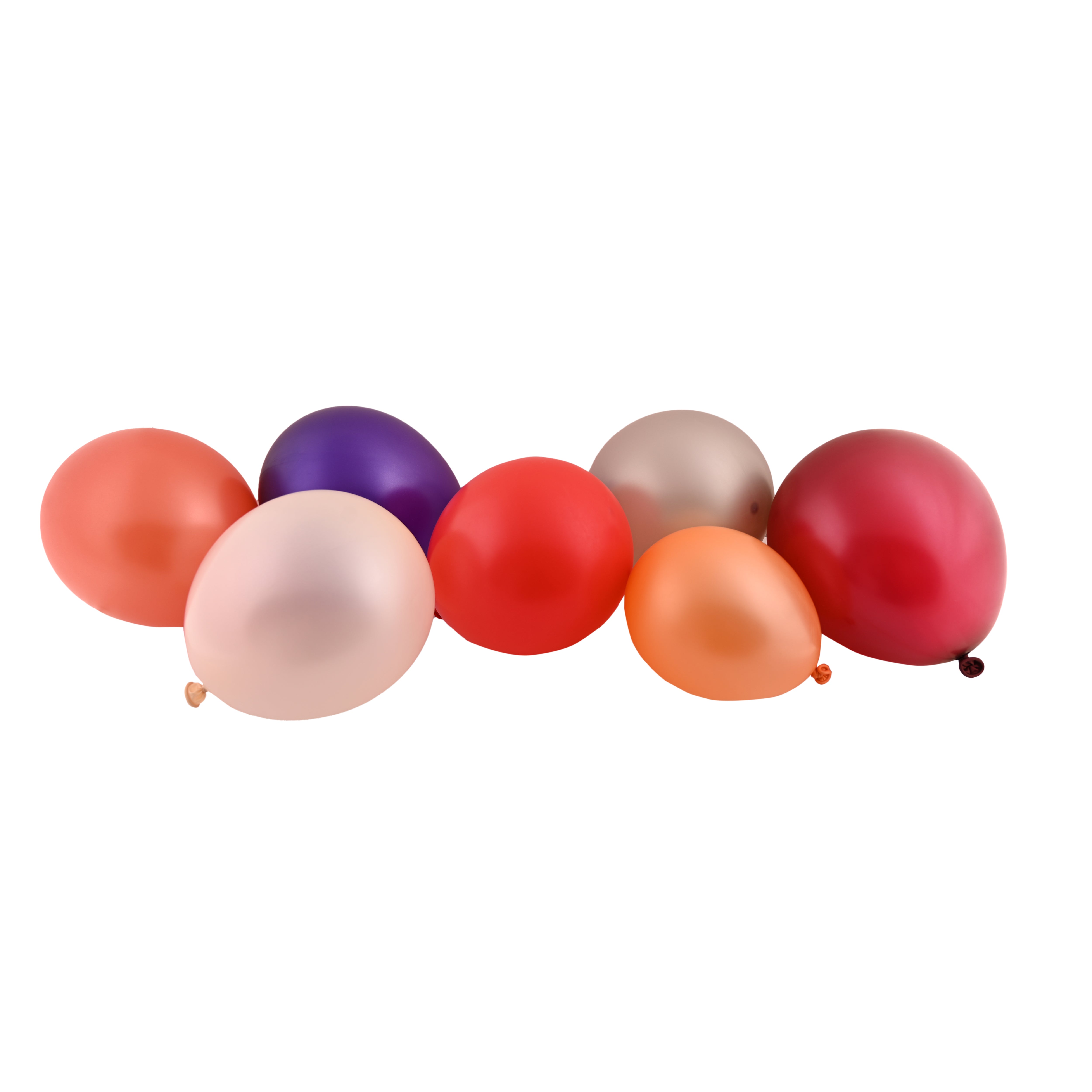 100Pcs Matte Colored Balloon