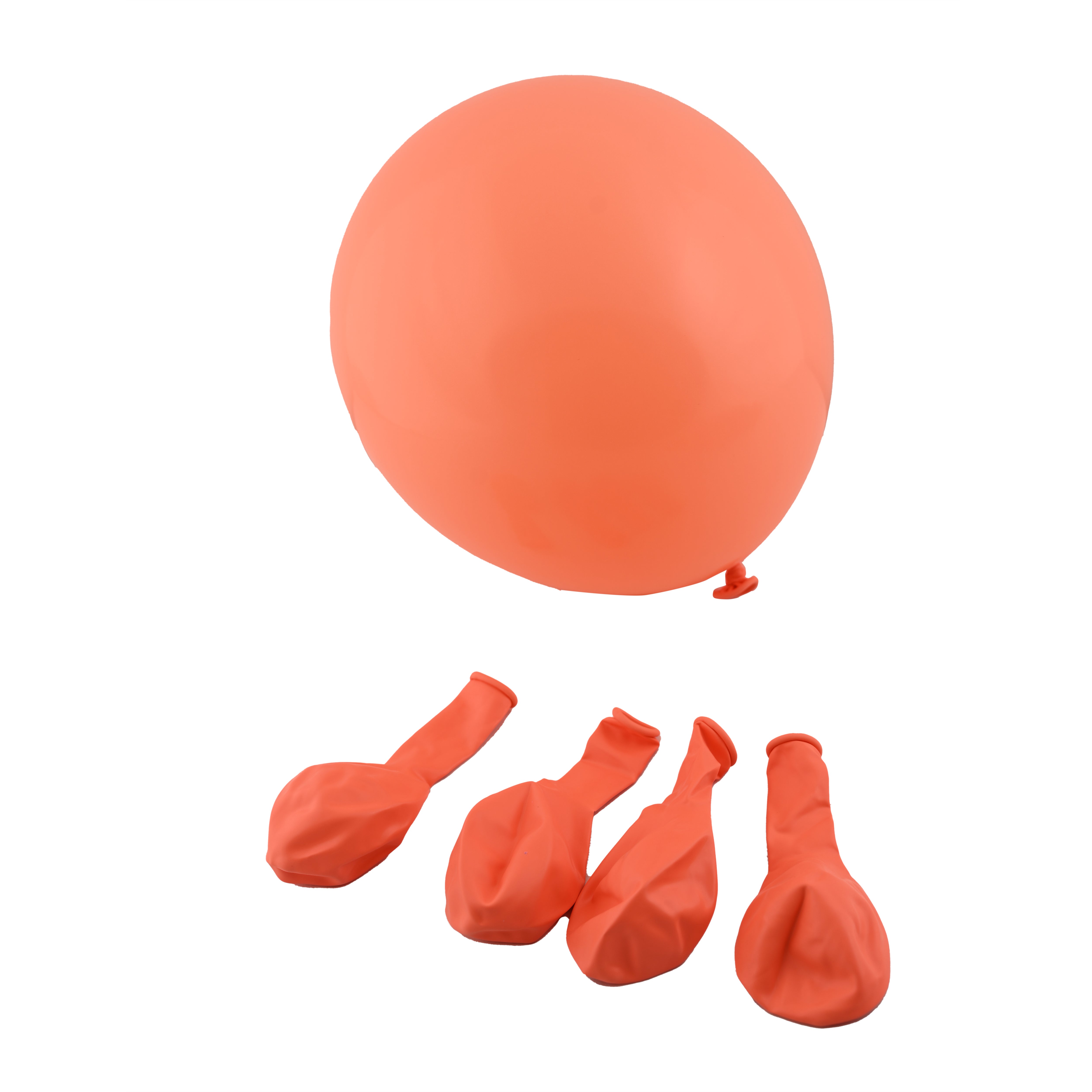 Orange color balloon 100 pieces