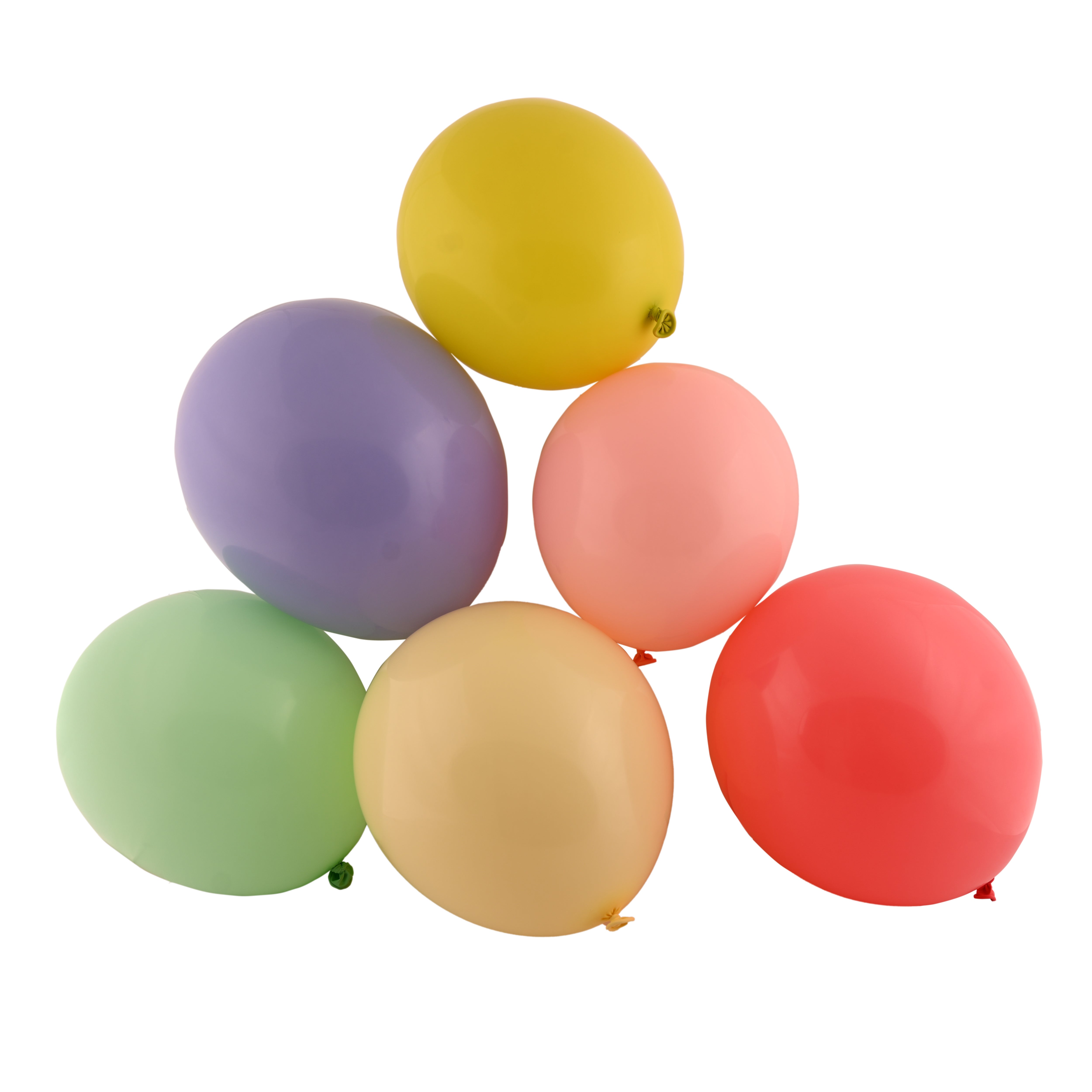 100pcs pastel color balloons .12 inch