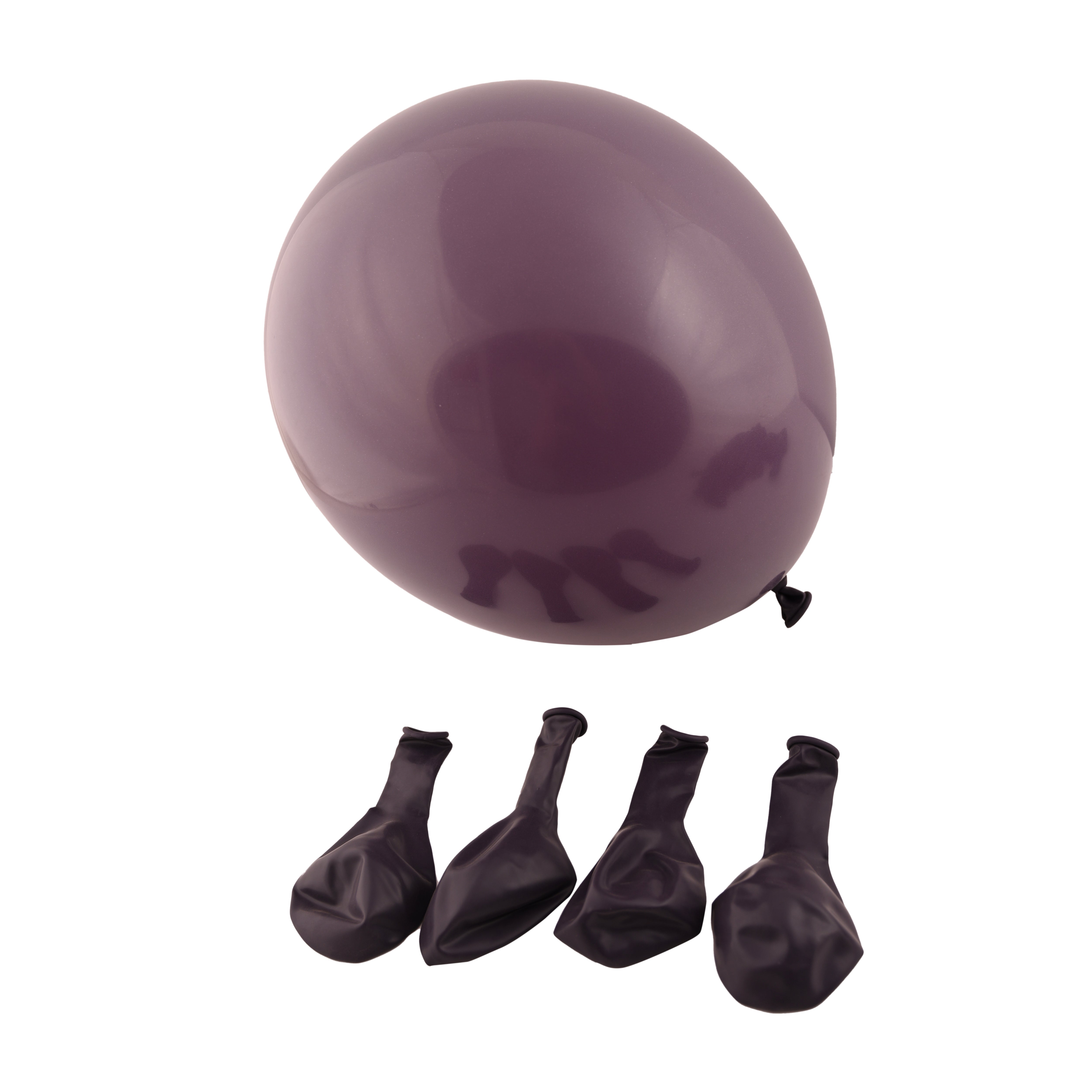 100 pieces dark mauve balloon, 12 inches