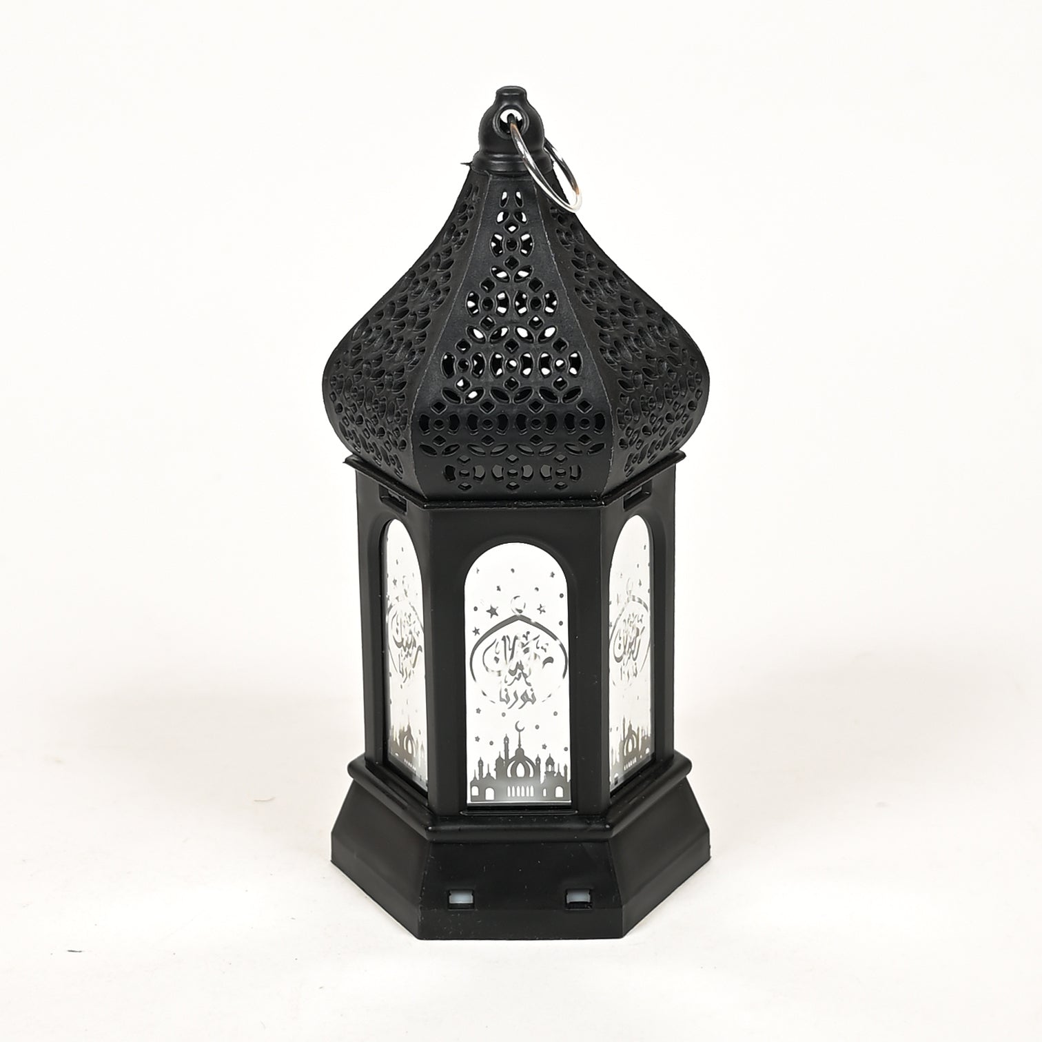 Ramadan lantern for home decorations Black 12 piece
