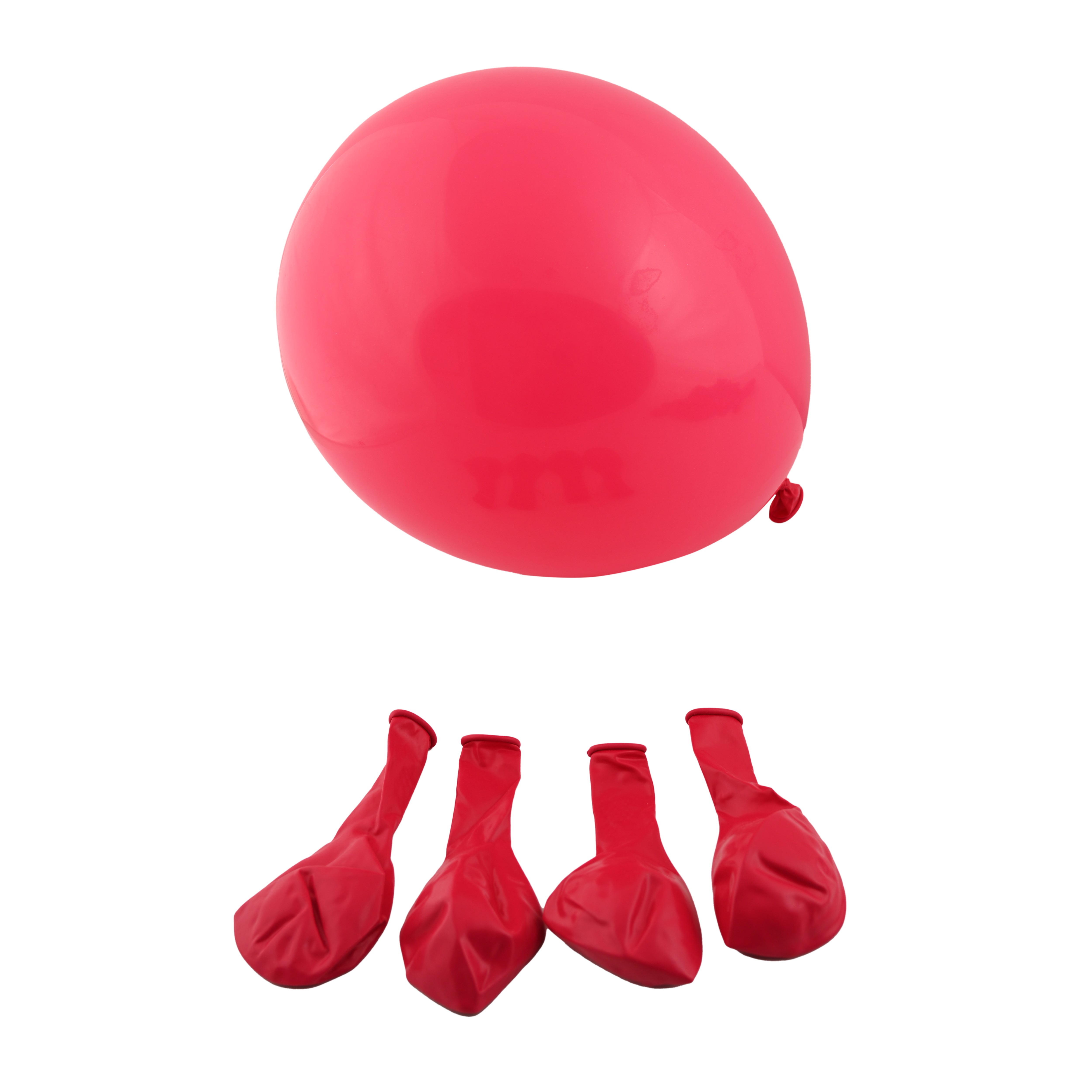 100pcs fuchsia balloon .12 inch