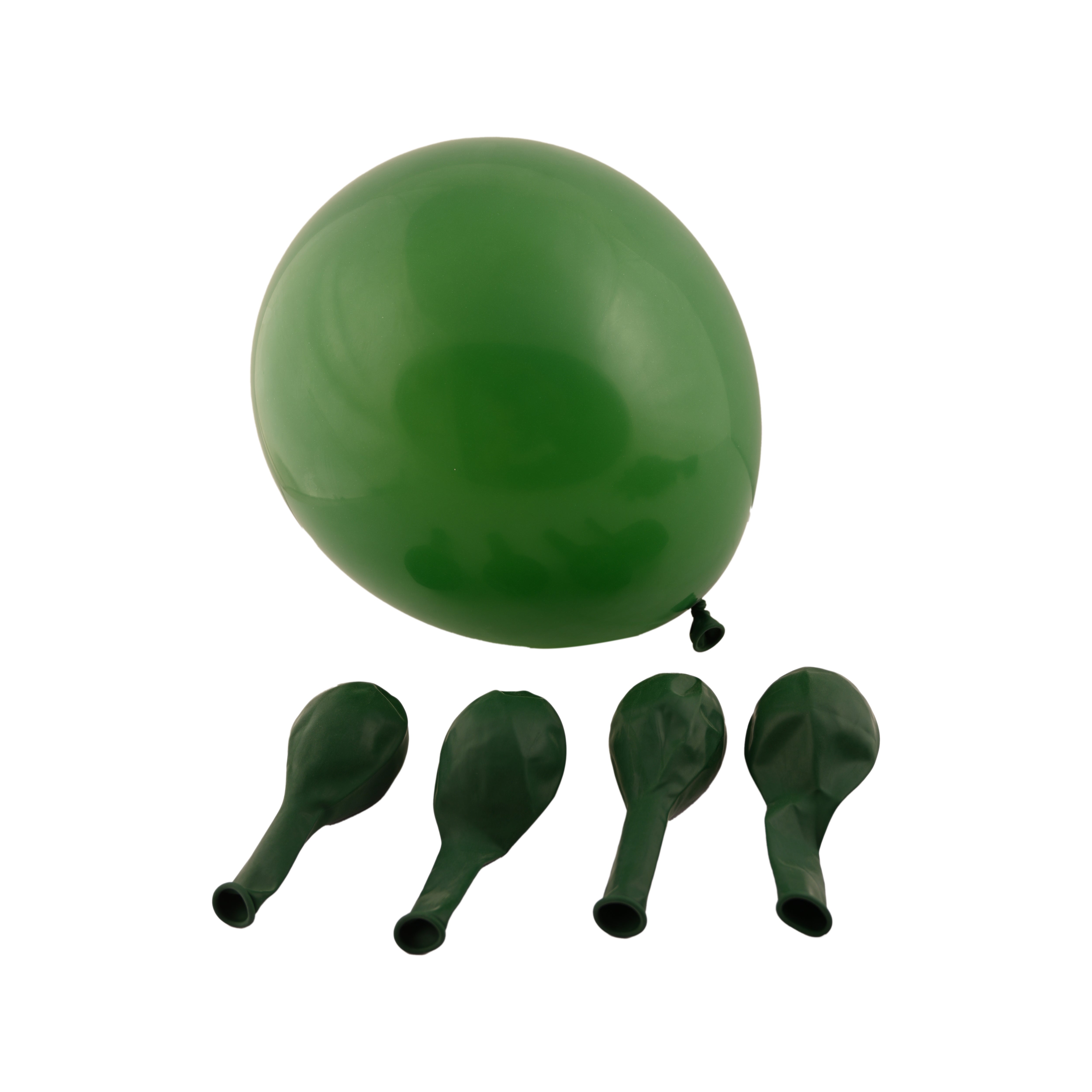 Balloon 100 Pieces, Dark Green Bag