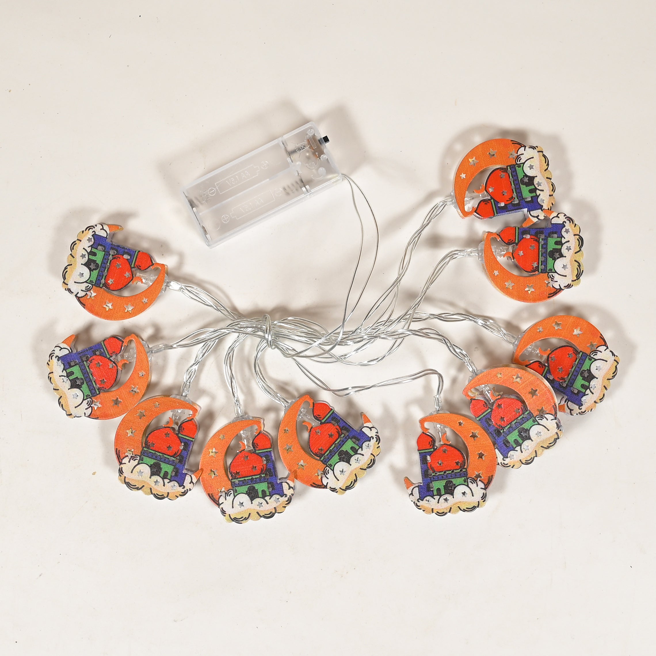 Luminous Ramadan decorations lantern shape, 2 meters, 10 lines