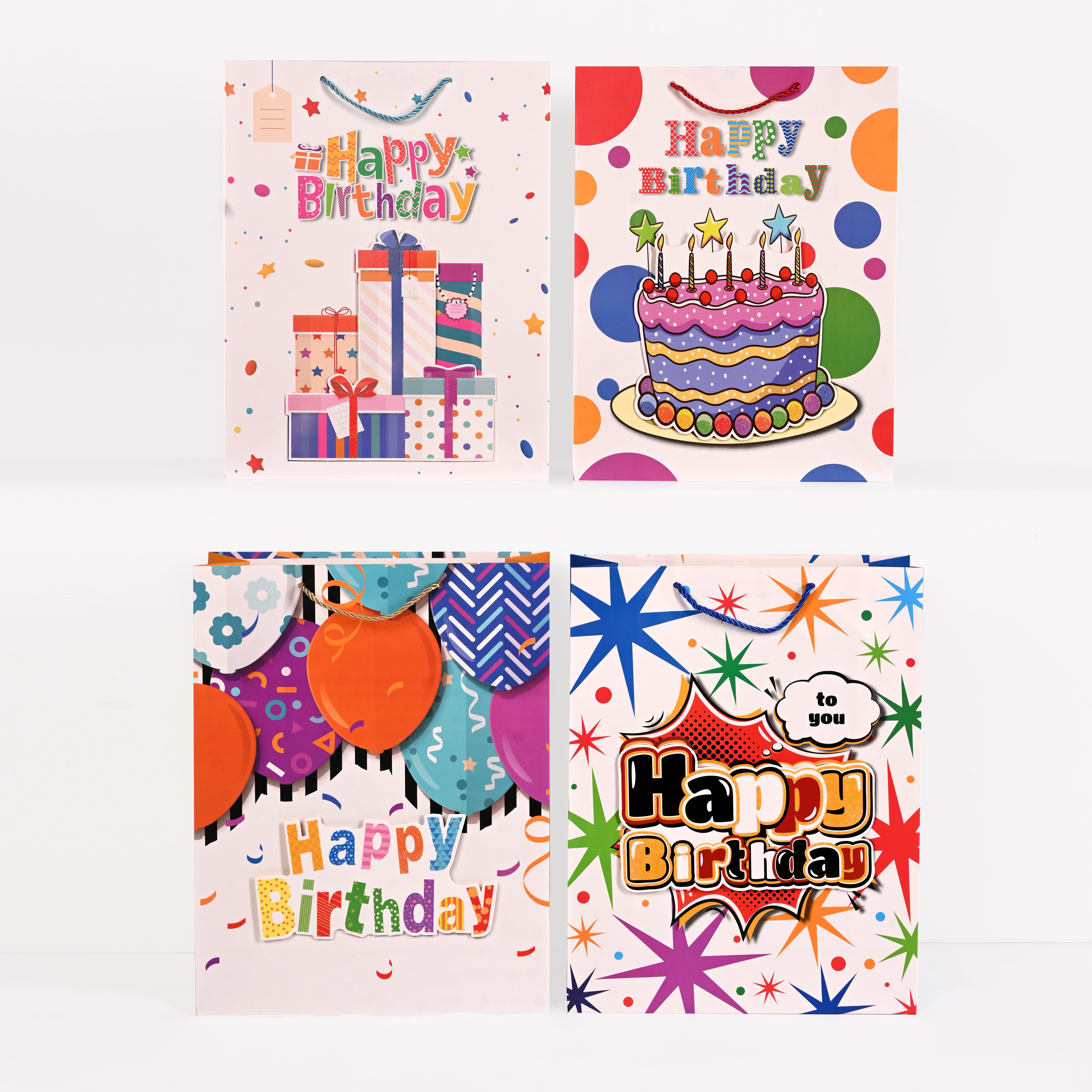 Birthday party favor bags