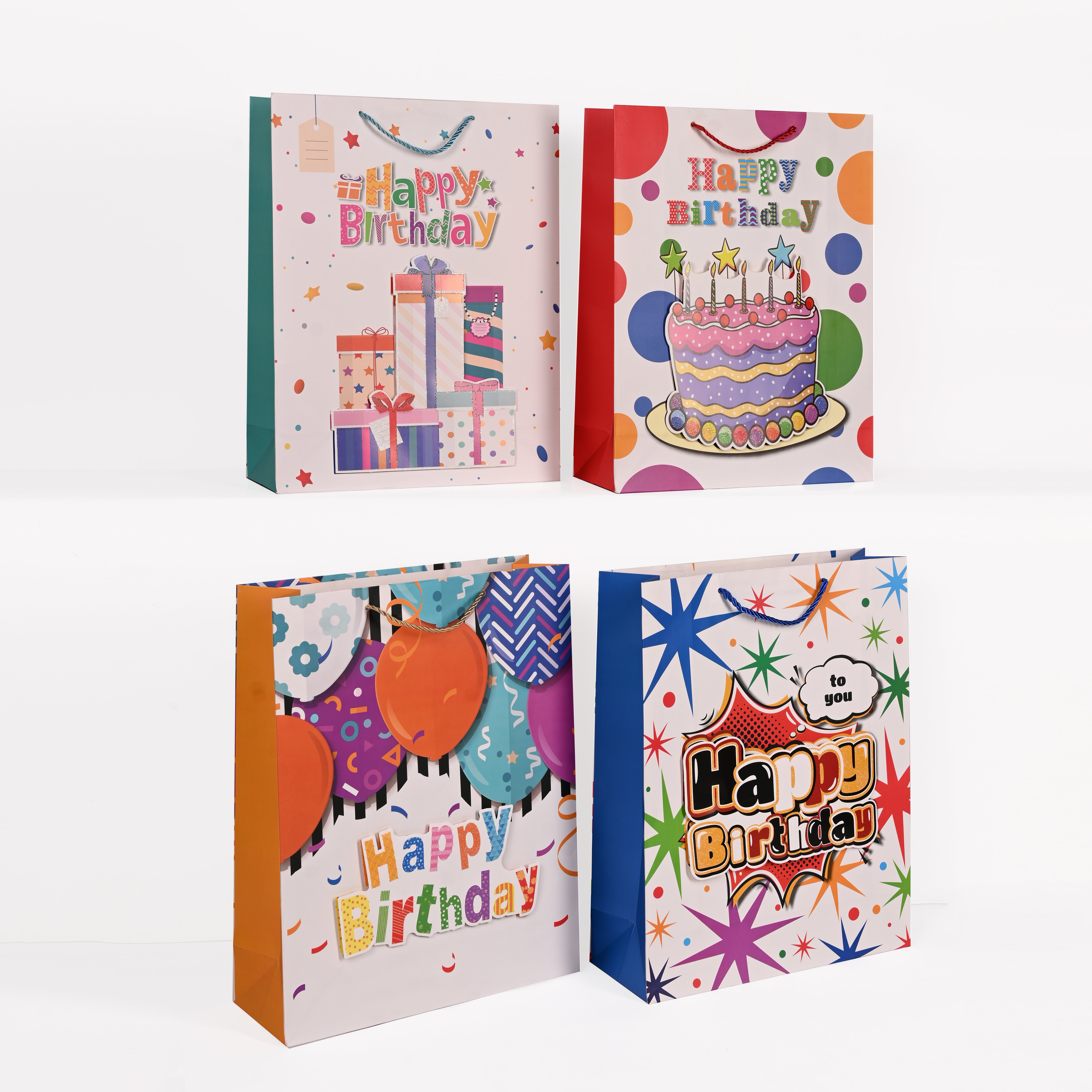 Birthday party favor bags S (18*24*8.50CM)