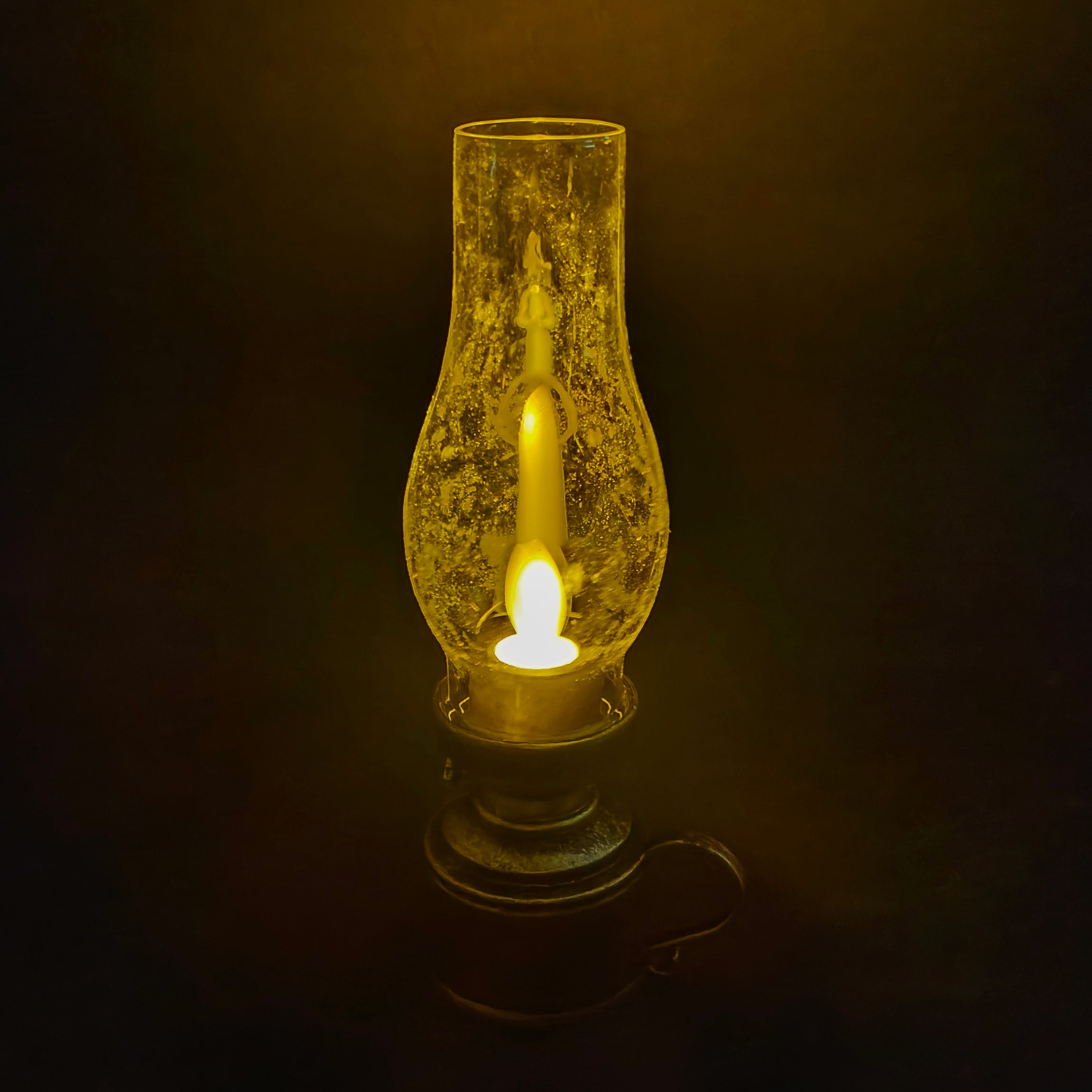 Luminous Ramadan lantern in the shape of a jazz bulb, 12 pieces, size 18CM*5CM Large