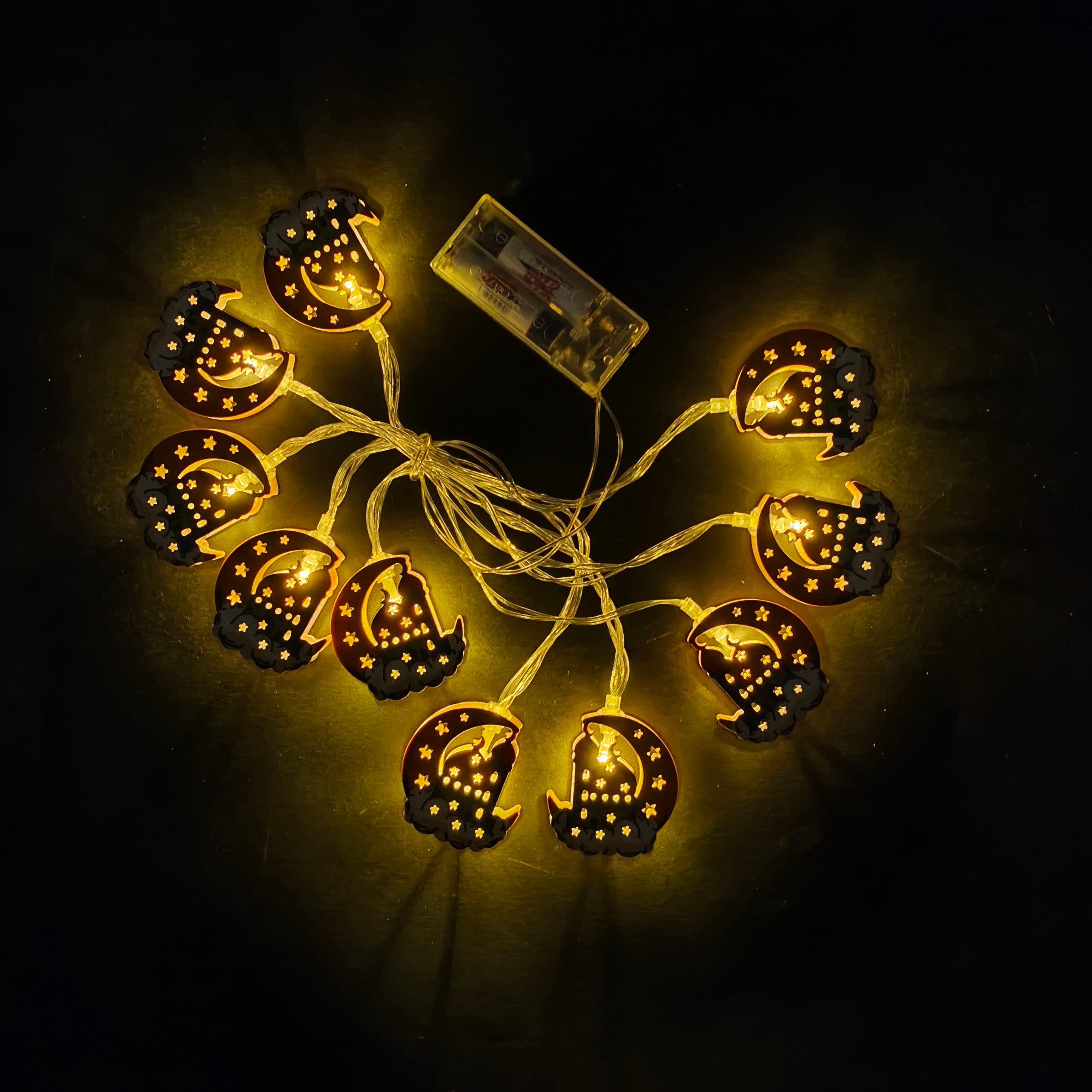 Luminous Ramadan decorations lantern shape, 2 meters, 10 lines
